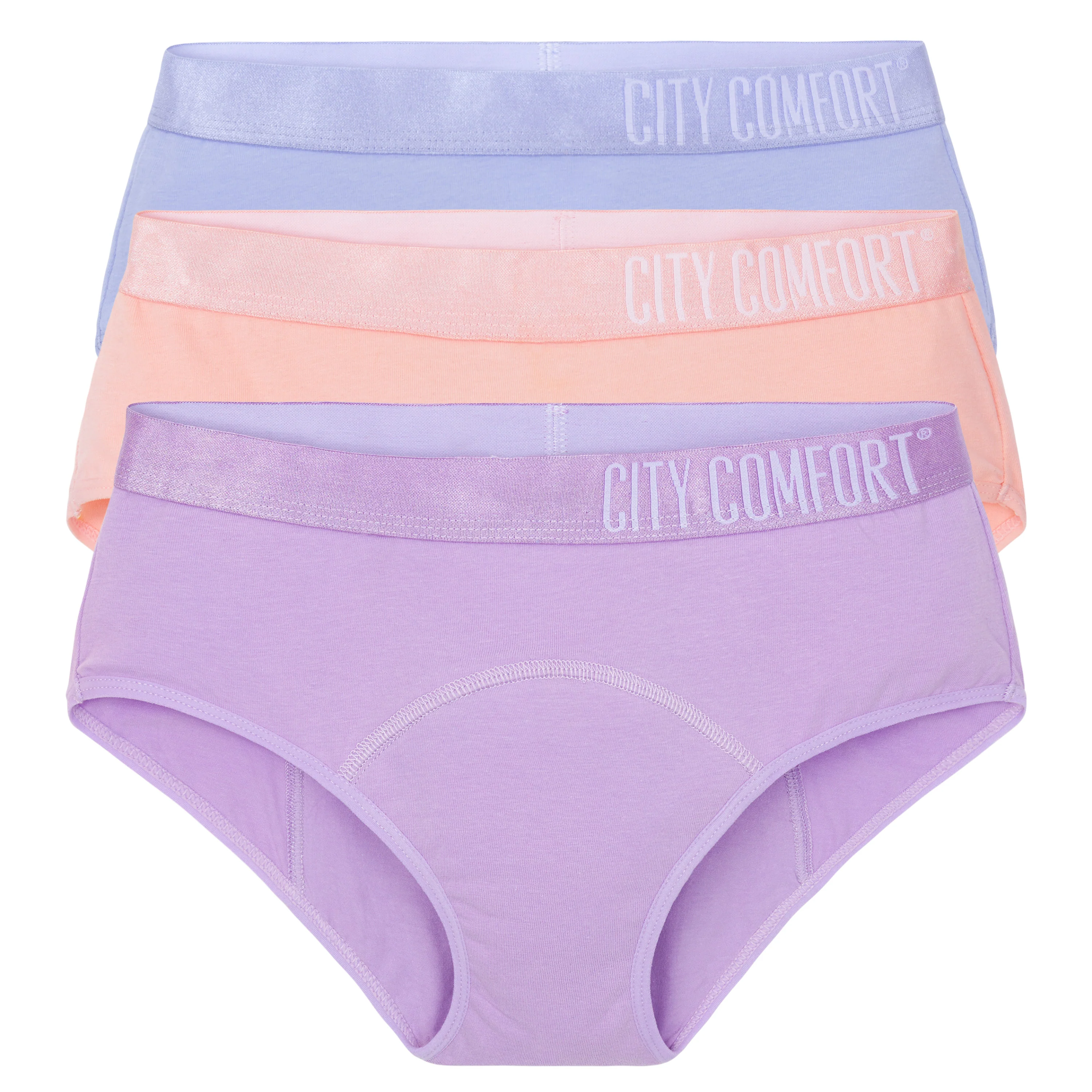 CityComfort Period Pants for Teenage Girls, Girls Underwear - Pack of 3 - Image 13