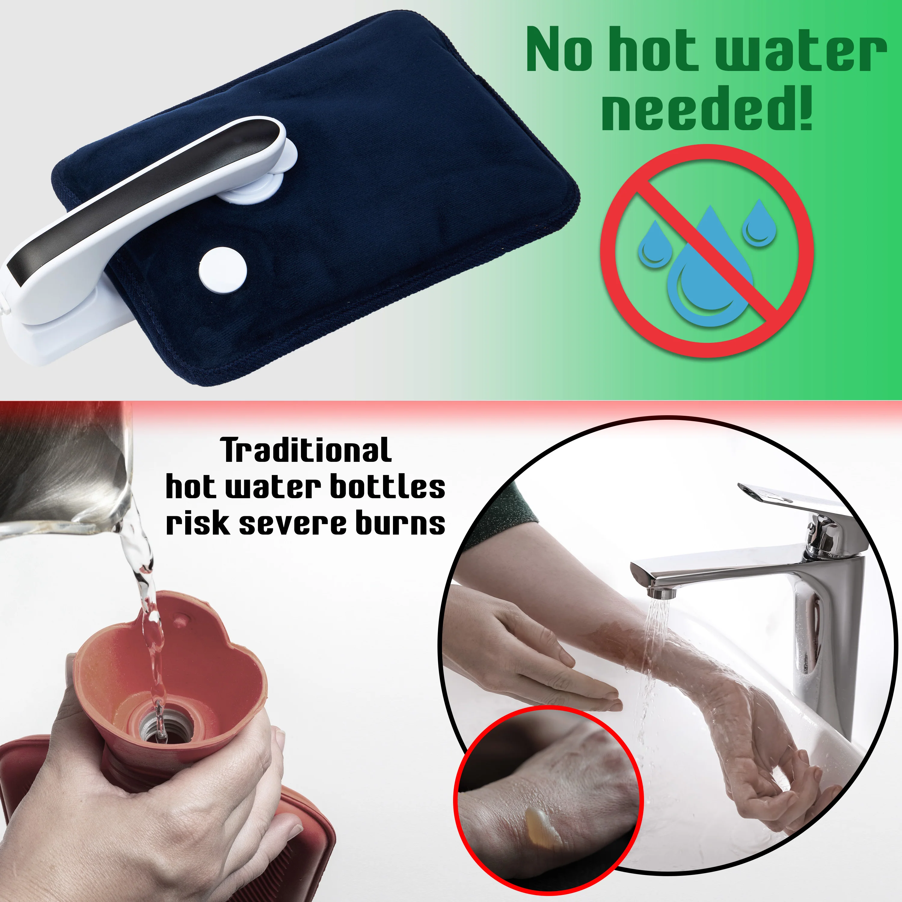 CityComfort Rechargeable Electric Hot Water Bottle - Image 11