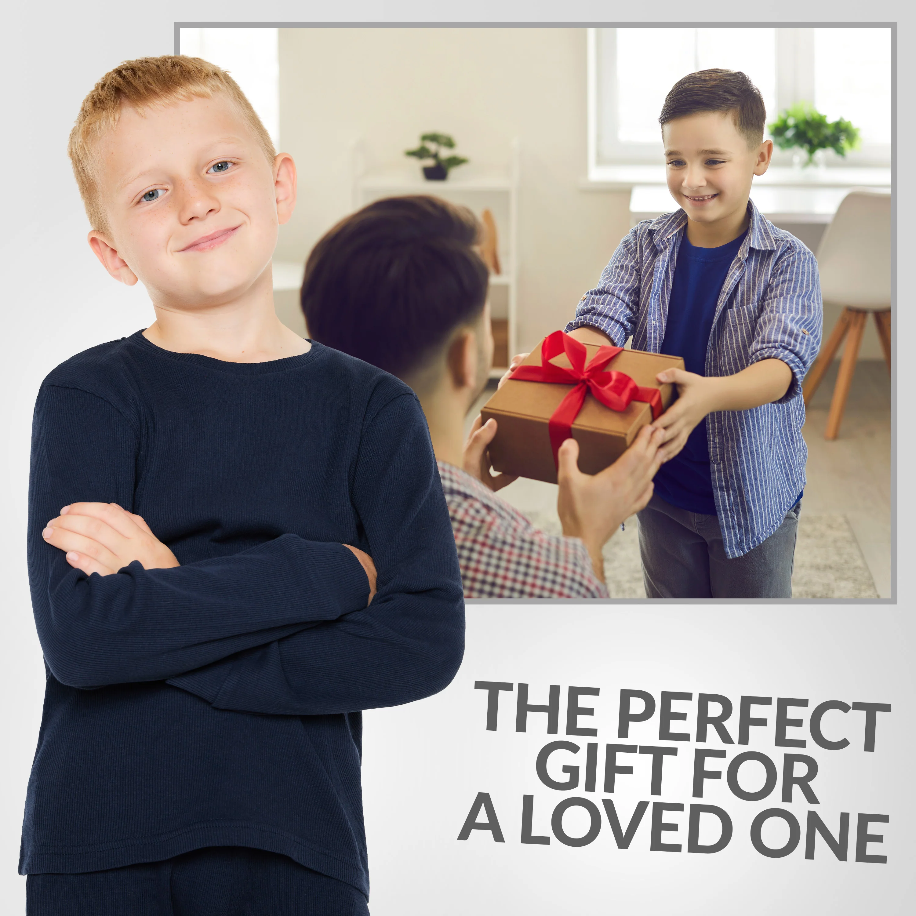 CityComfort Ribbed Pyjamas for Kids - Matching PJs for Family - Image 28