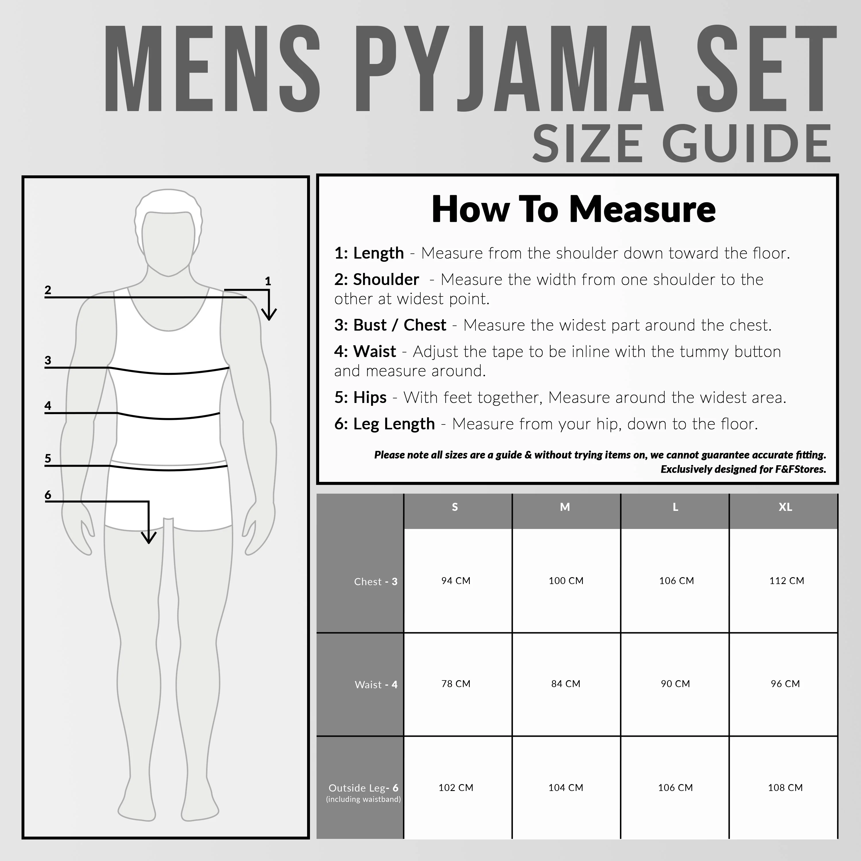 CityComfort Ribbed Pyjamas for Men -Matching PJs for Family - Image 14