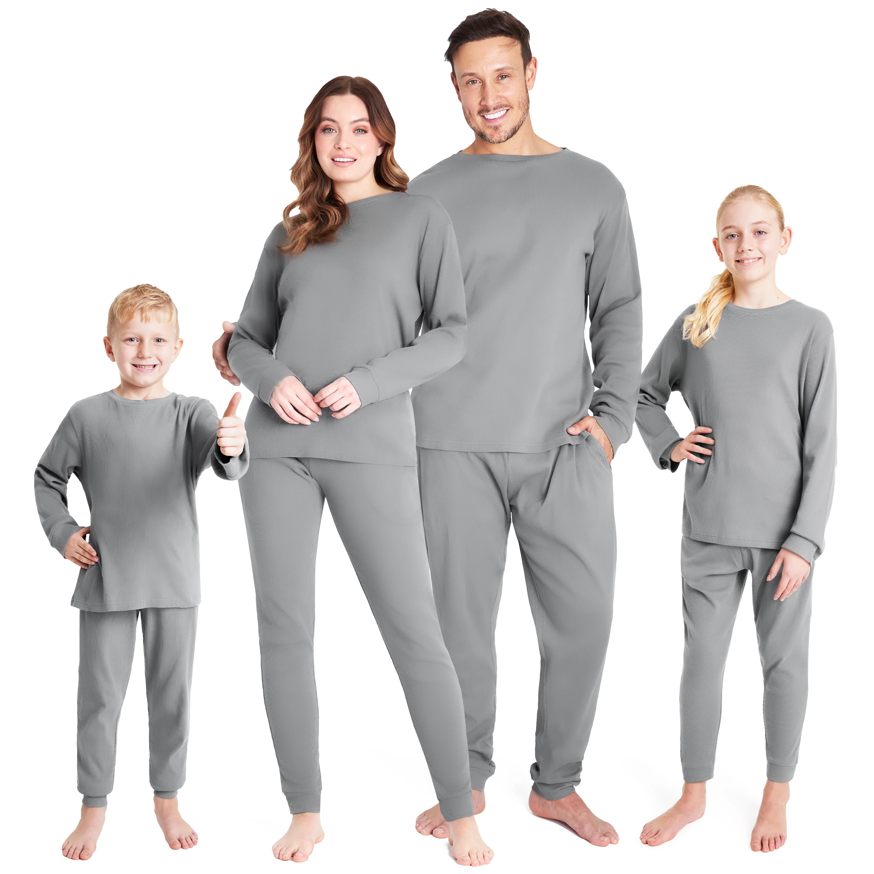 CityComfort Ribbed Pyjamas for Men -Matching PJs for Family - Image 8