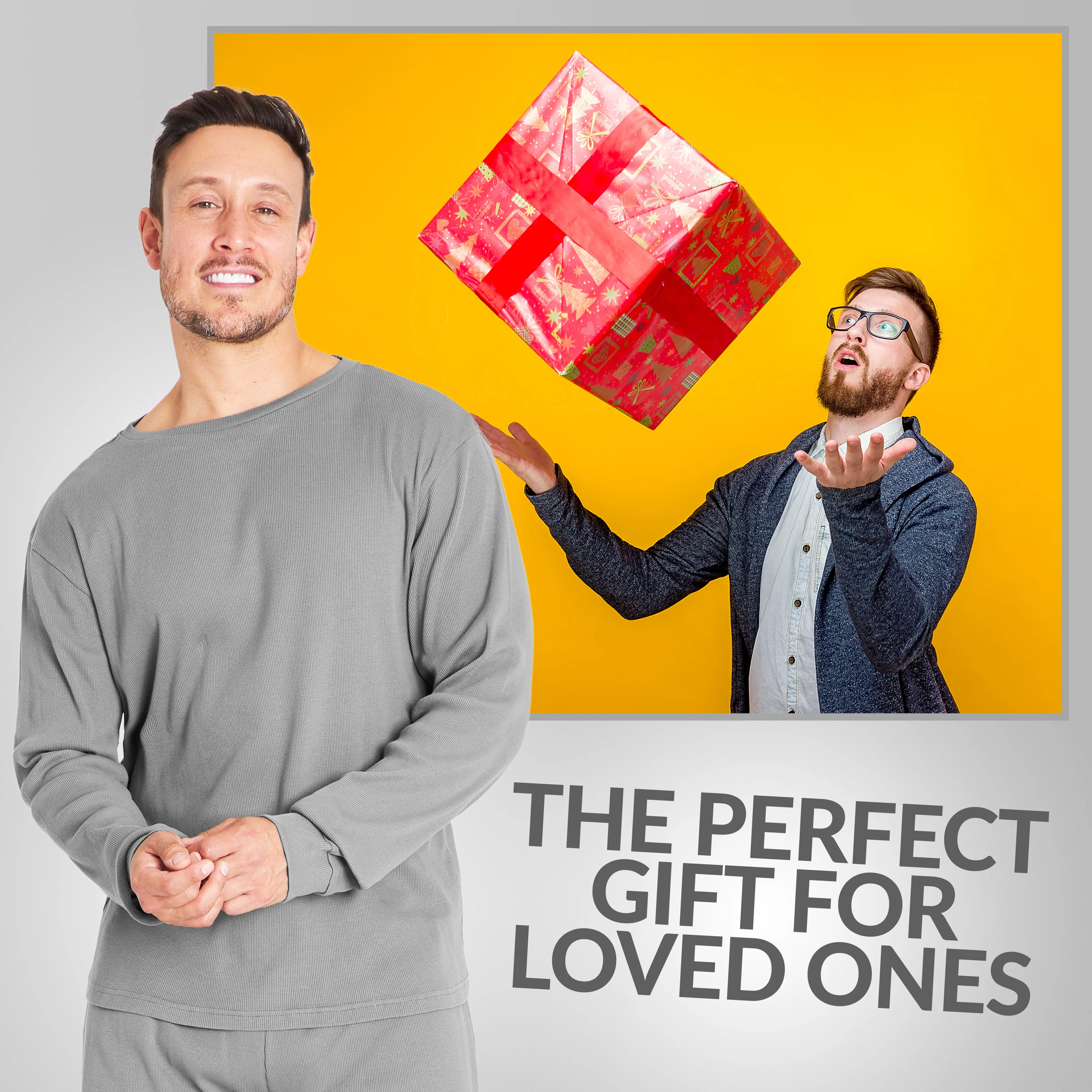 CityComfort Ribbed Pyjamas for Men -Matching PJs for Family - Image 9