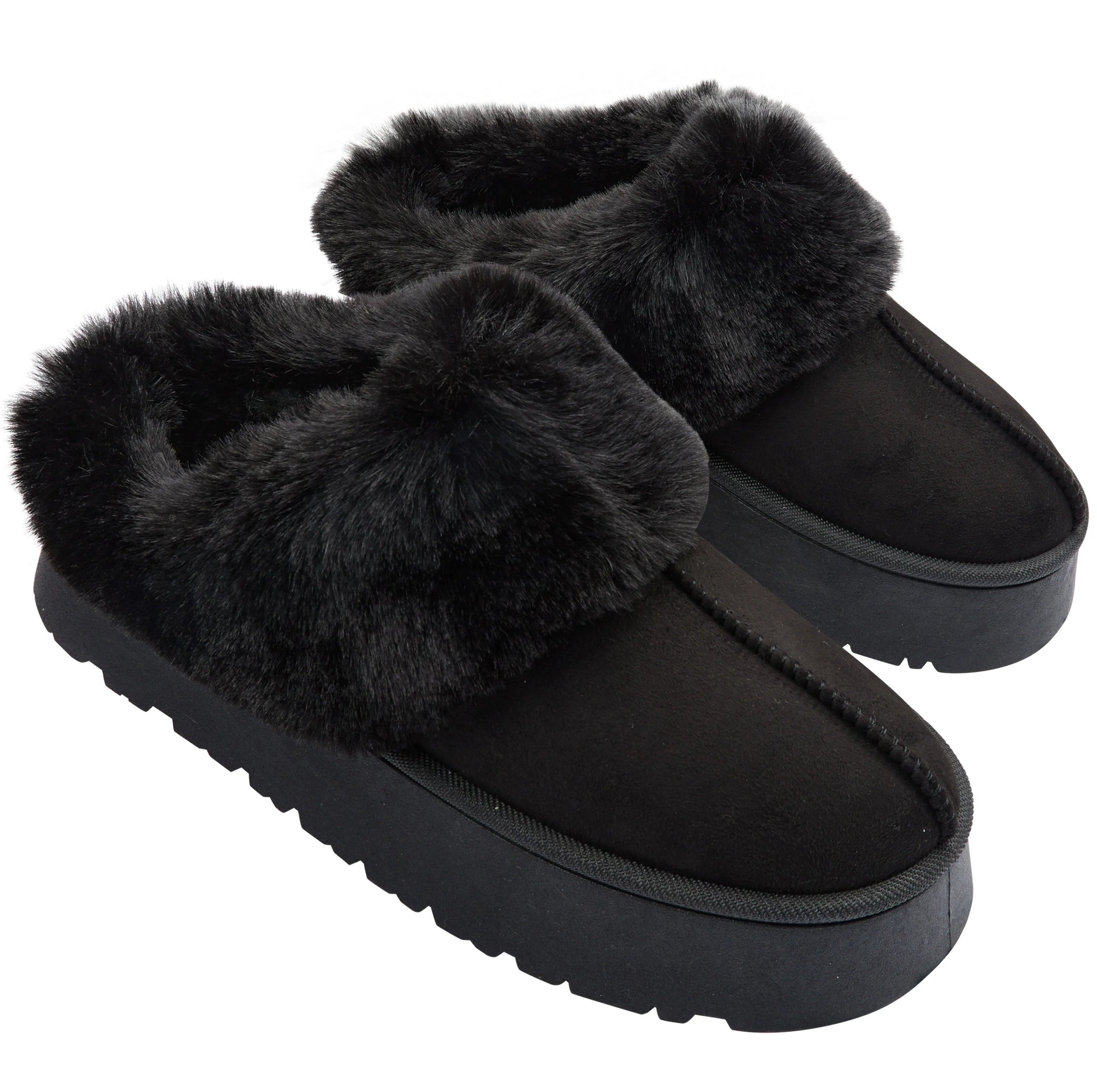 CityComfort Sherpa Lined Slippers,Slip-On House Shoes with Non Slip Sole - Gifts For Her - Image 7