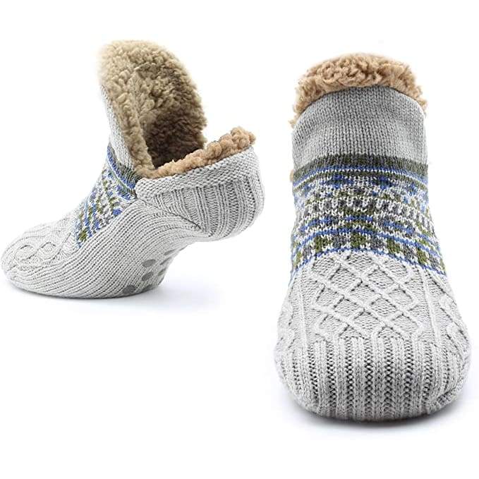 CityComfort Slipper Fluffy Socks for Women Men Heat Holding Sock Knitted Socks - Image 9