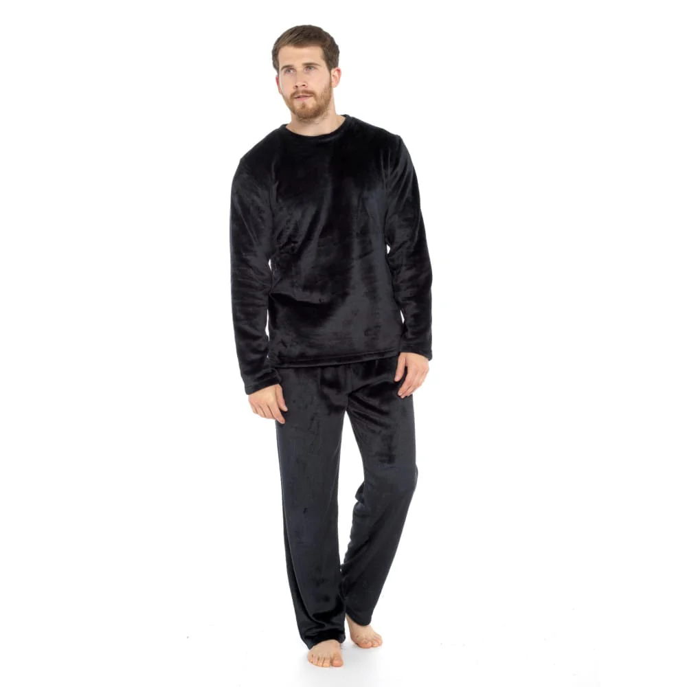 CityComfort Mens Pyjamas Set Super Soft Fleece 2 Piece Set Loungewear Nightwear Gifts for Men - Image 11