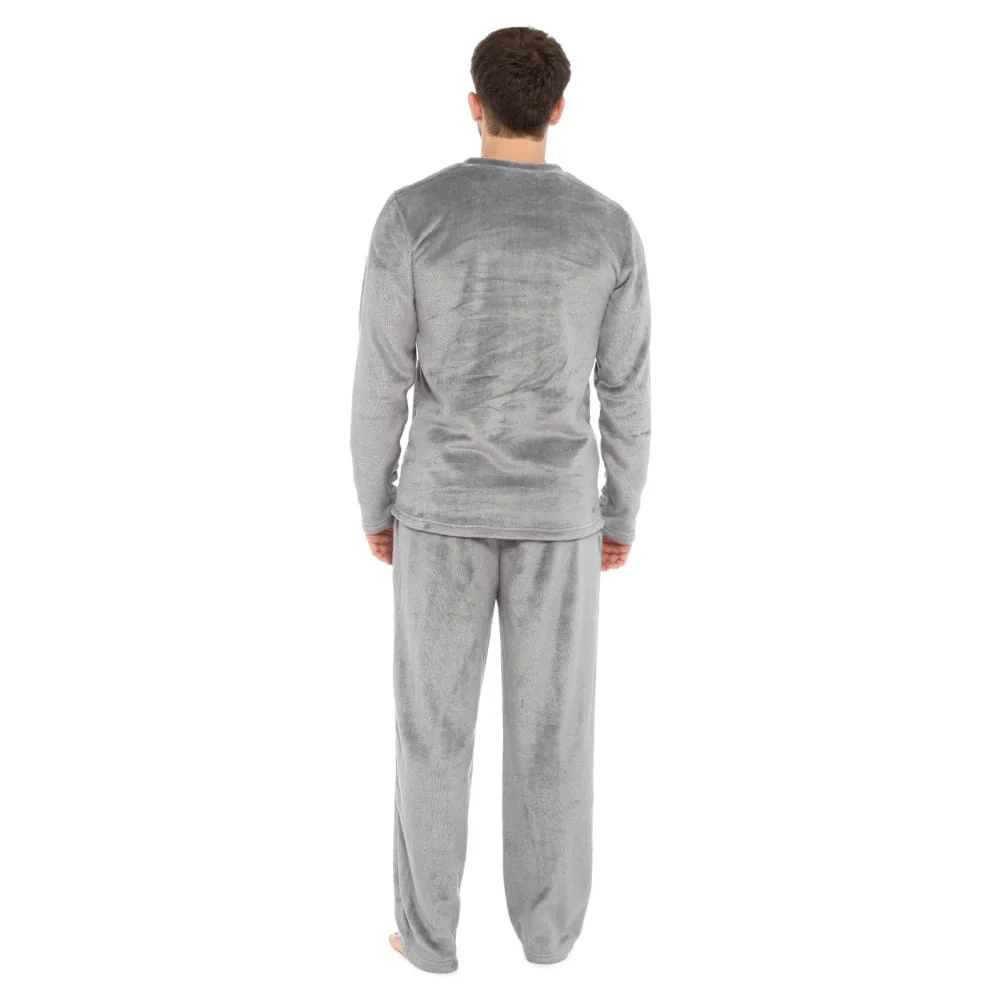 CityComfort Mens Pyjamas Set Super Soft Fleece 2 Piece Set Loungewear Nightwear Gifts for Men - Image 9