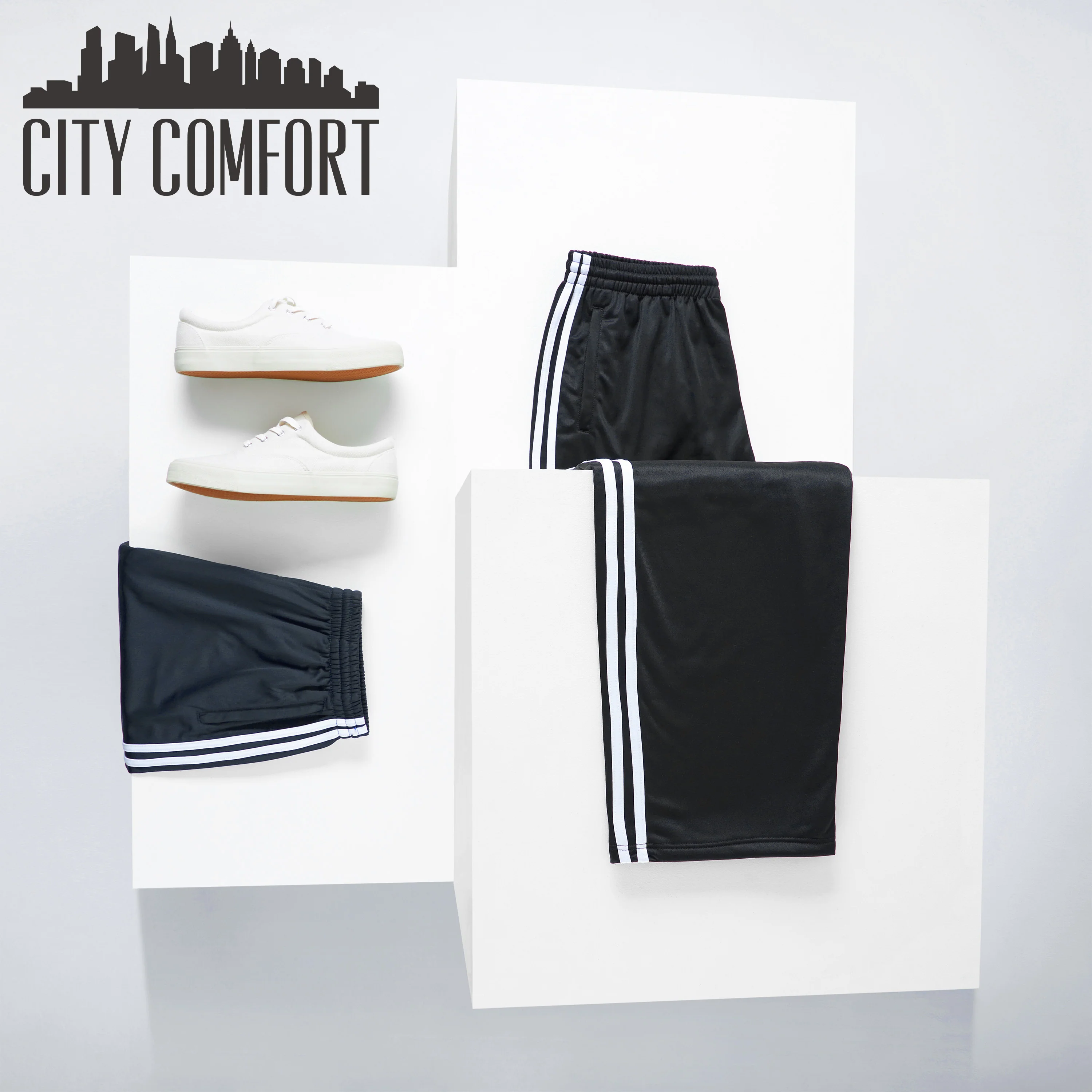 Tracksuit Bottoms Men, Joggers with Zip Pockets Training Pants for Men Teens Jogging Bottoms - Image 9