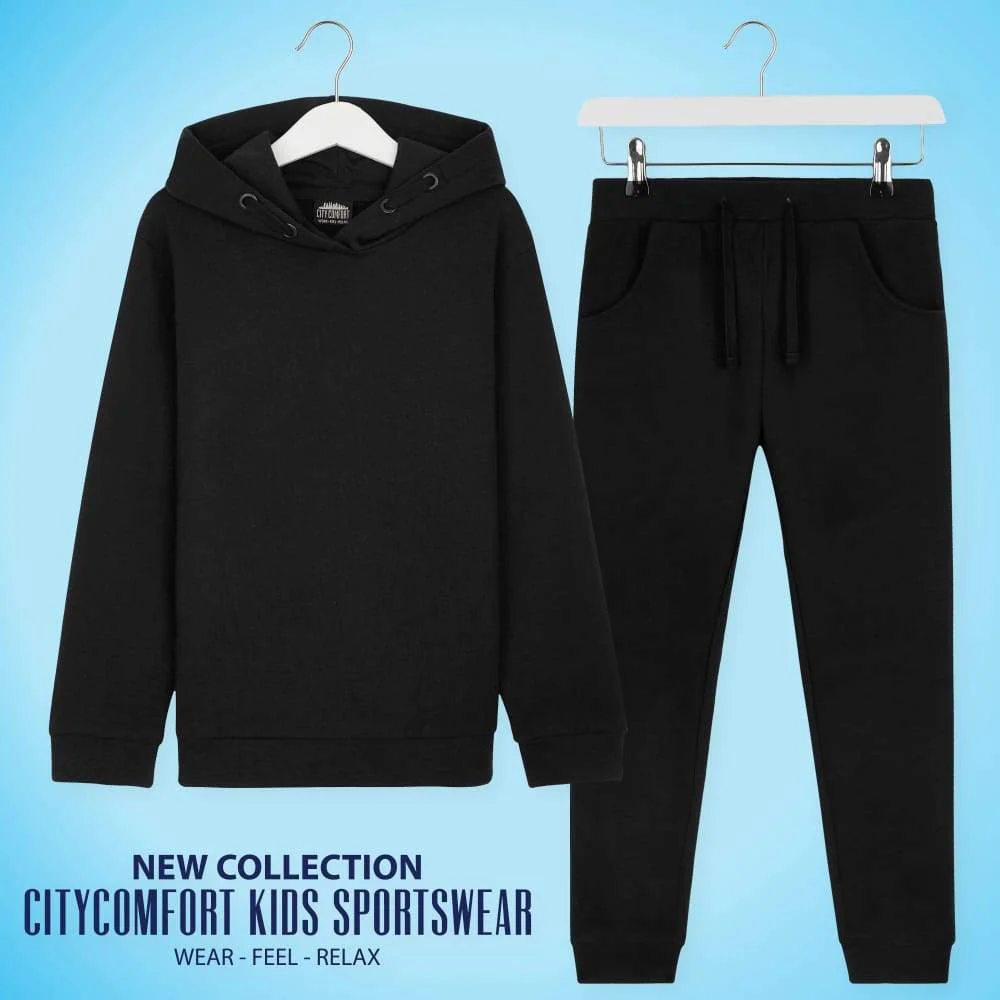 CityComfort Tracksuit For Girls, Hoodies And Joggers For Kids - Image 4