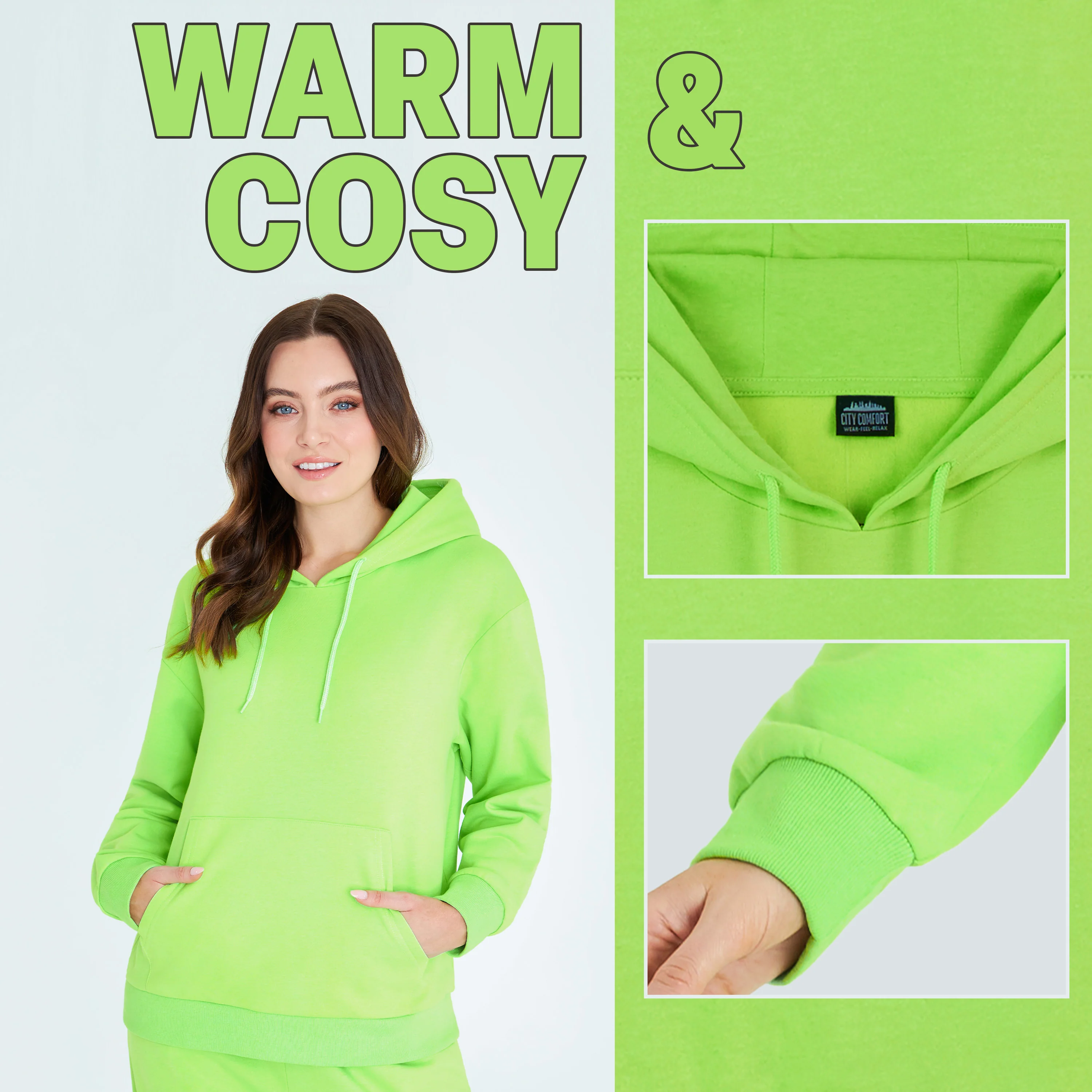 CityComfort Tracksuit Womens Full Set, Loungewear Sets for Women - Image 19