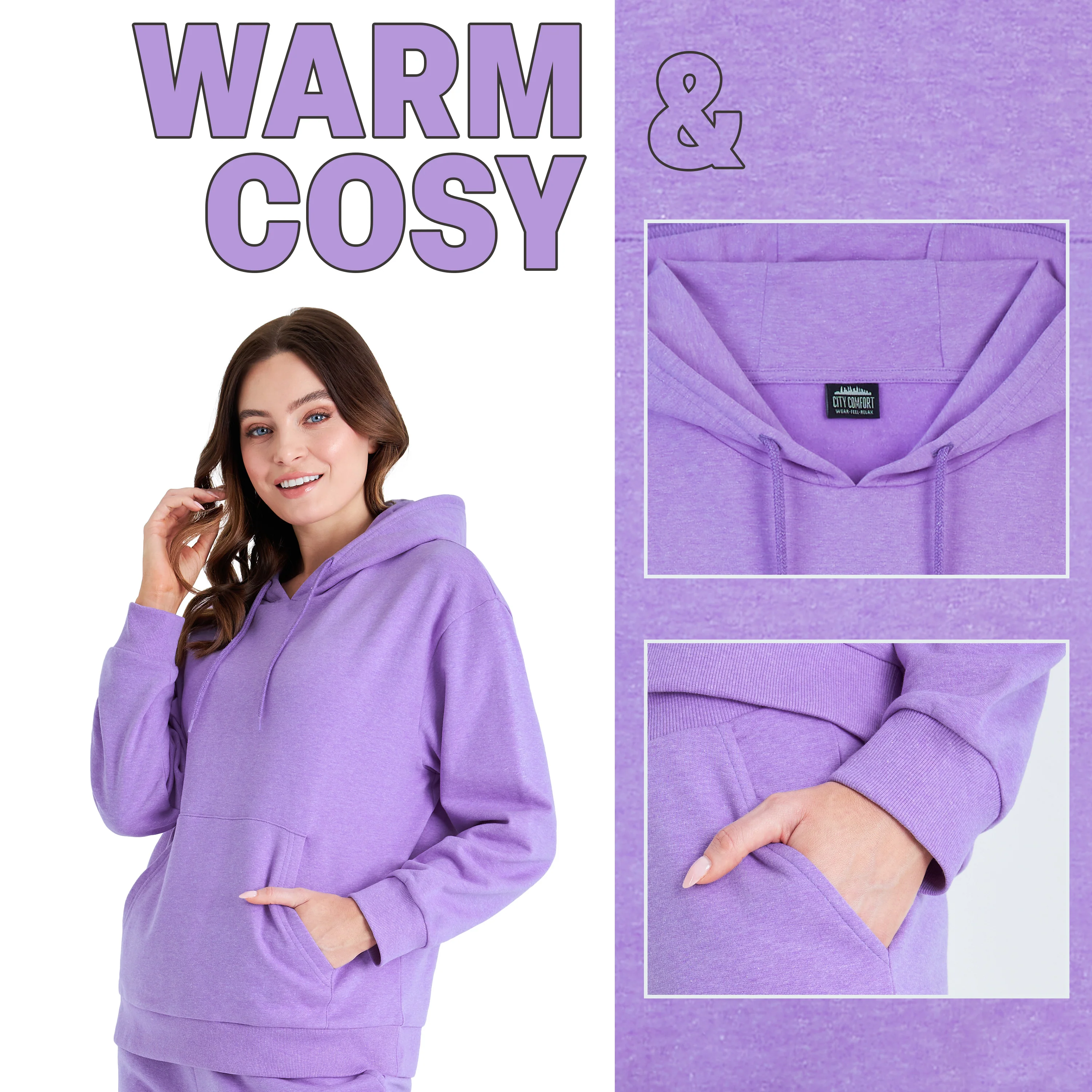 CityComfort Tracksuit Womens Full Set, Loungewear Sets for Women - Image 26