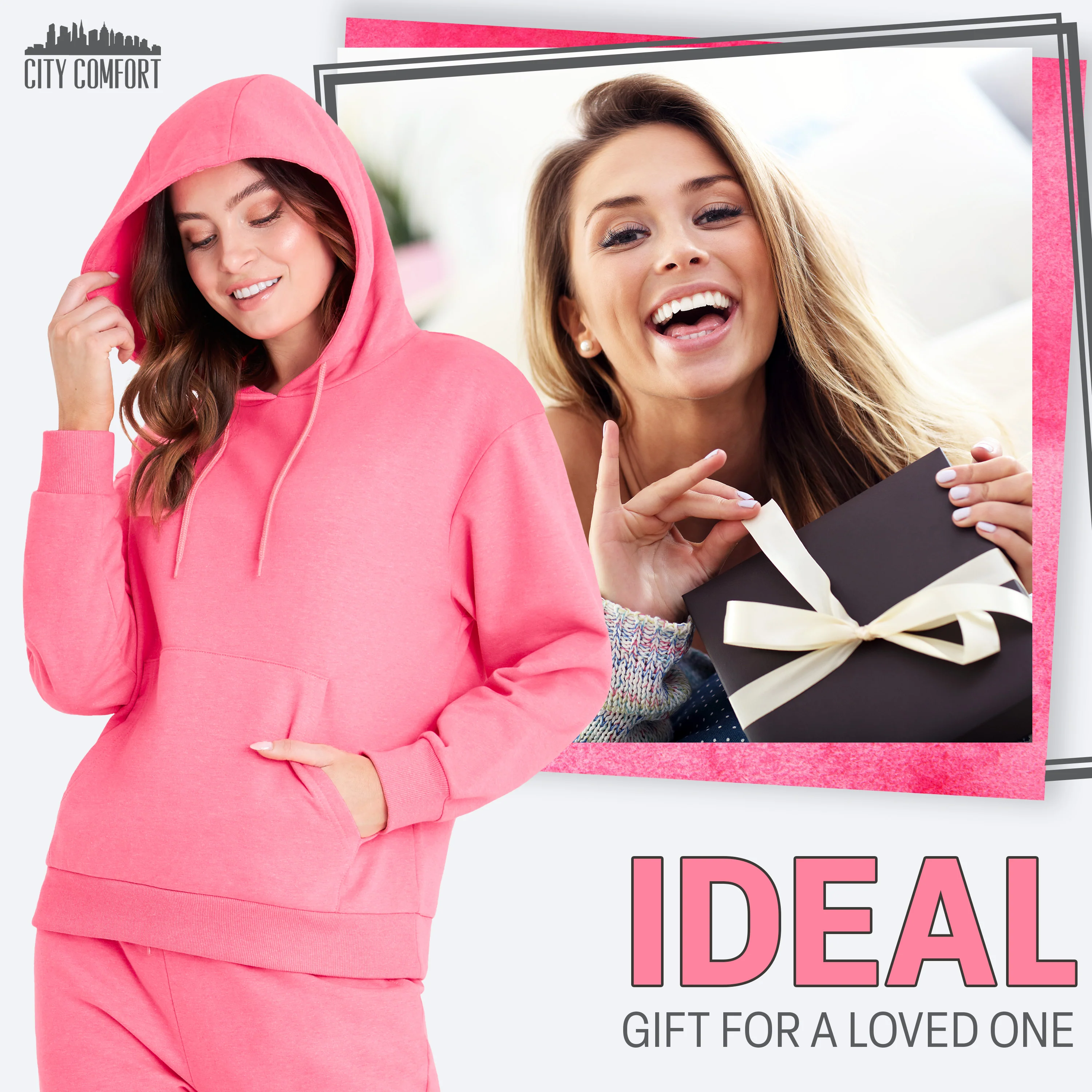 CityComfort Tracksuit Womens Full Set, Loungewear Sets for Women - Image 3
