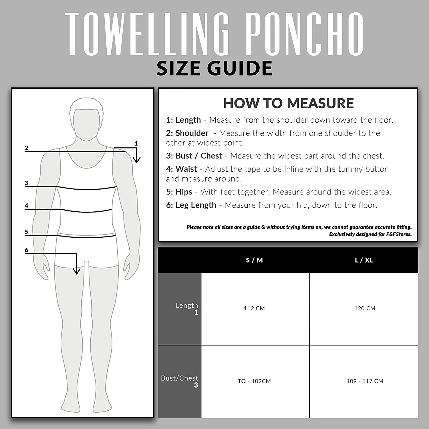 CityComfort Beach Towel for Adults Robes Women Men Cotton Towelling Poncho - Image 29