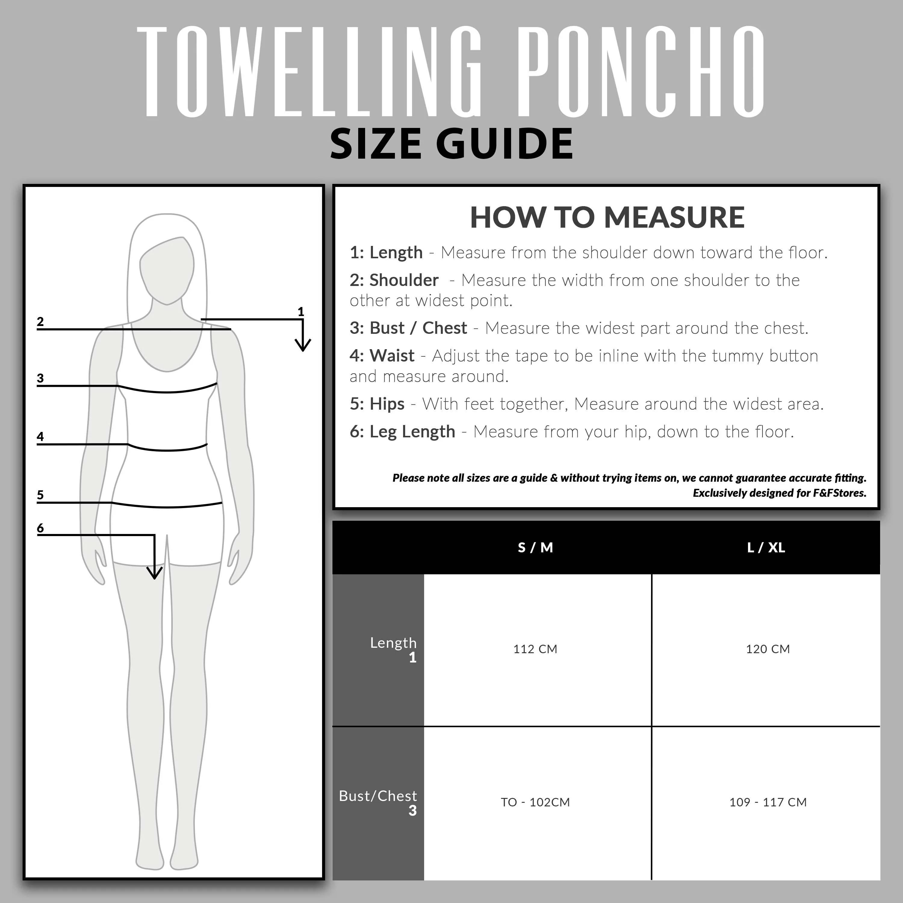 CityComfort Beach Towel for Adults Robes Women Men Cotton Towelling Poncho - Image 9