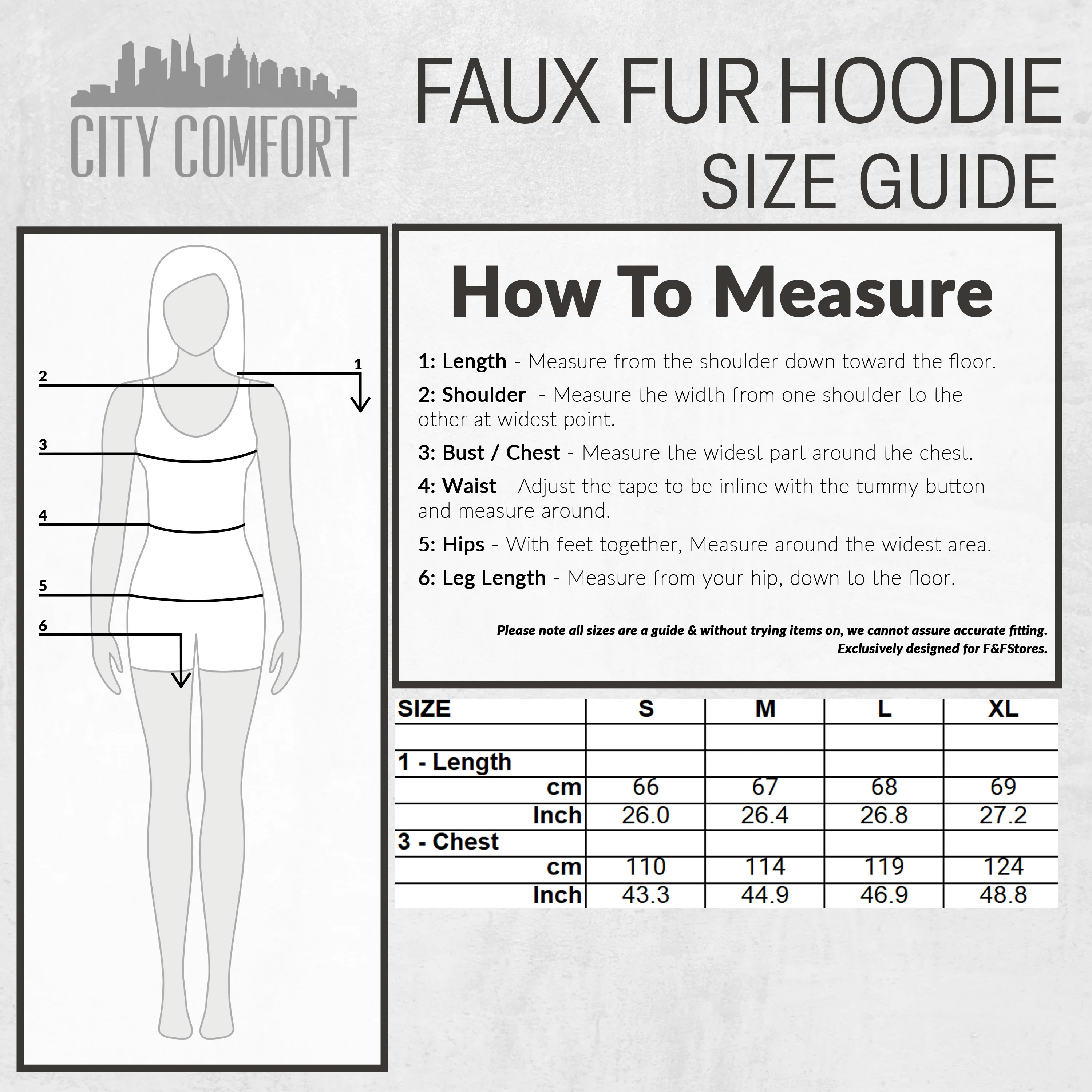 Womens Fluffy Coat with Hood, Cosy Stylish Faux Fur - Gifts for Her - Image 6