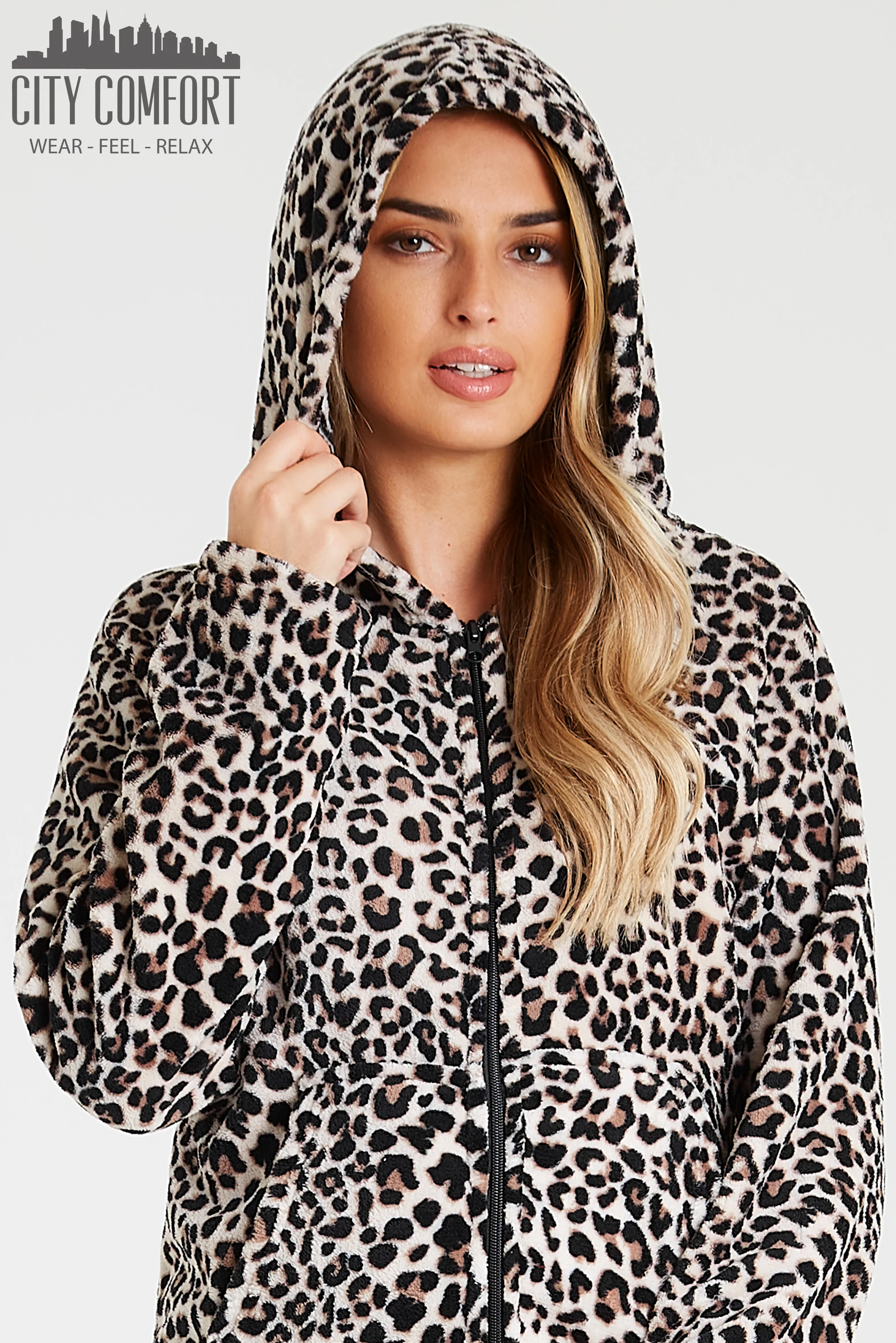 CityComfort Women's Pyjama Sets, Hooded Fleece Pyjamas for Women and Teens - Image 6