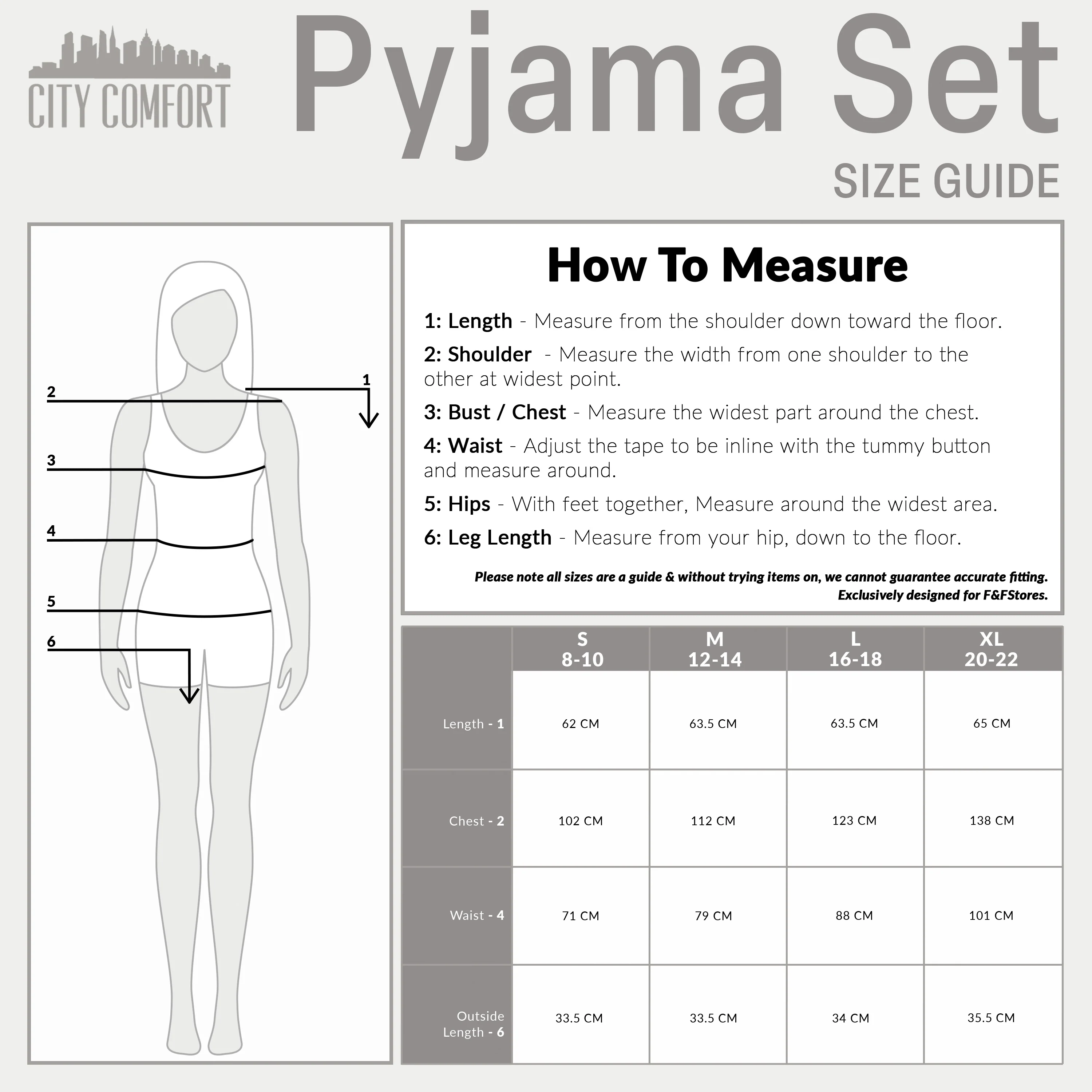 CityComfort Womens Pyjamas, 2 Piece Short PJs for Women - Image 25