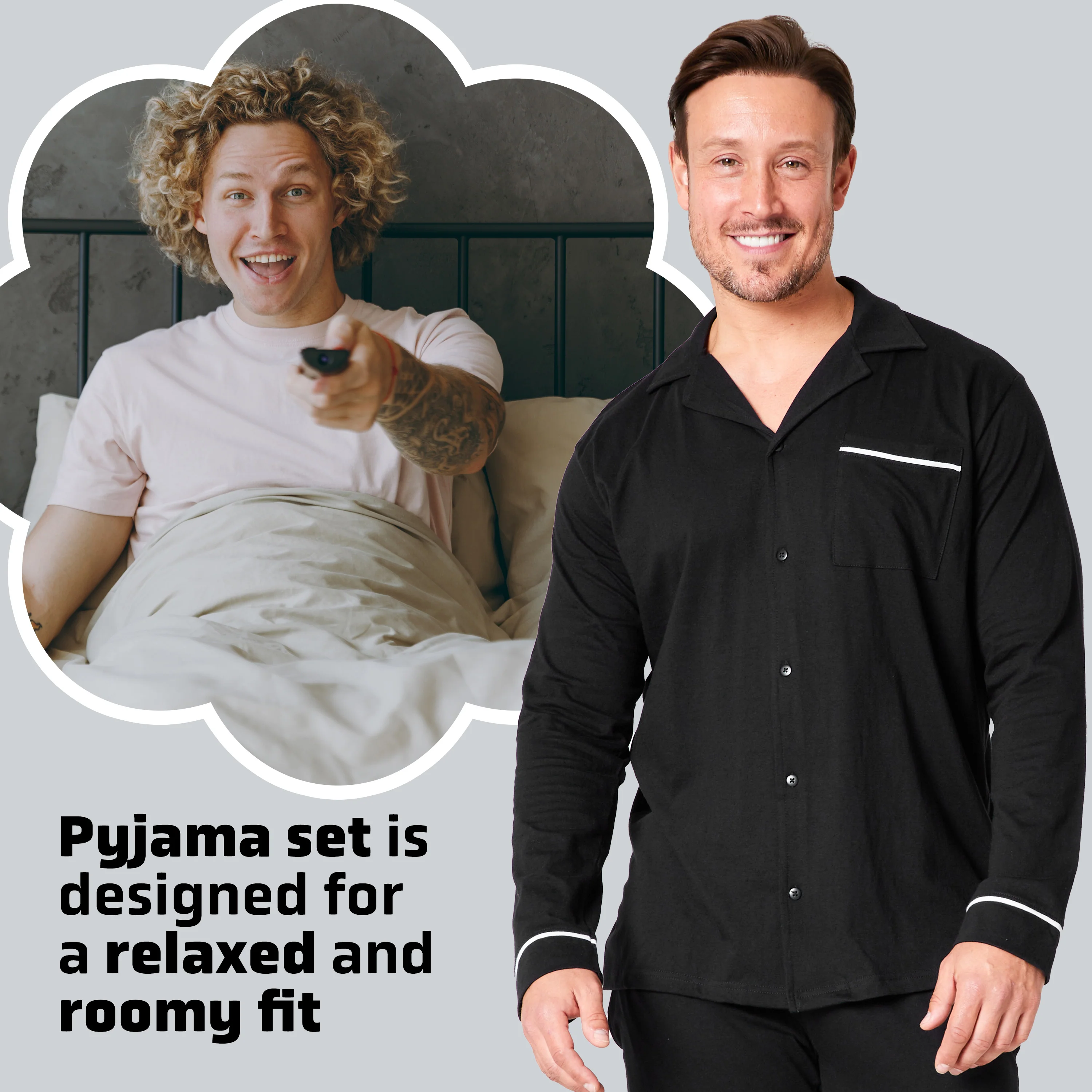 CiyComfort Mens Long Pyjama - Image 11