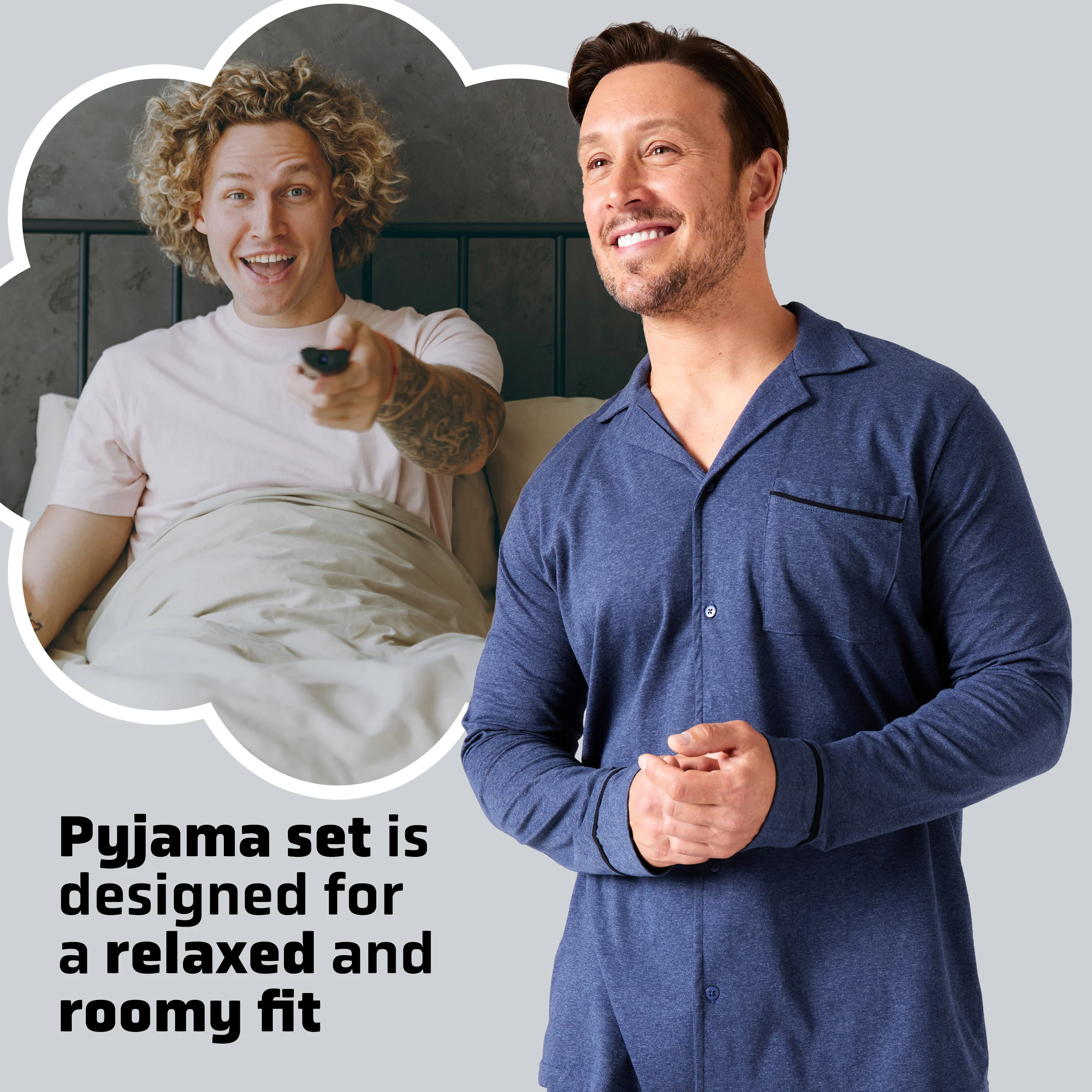 CiyComfort Mens Long Pyjama - Image 17