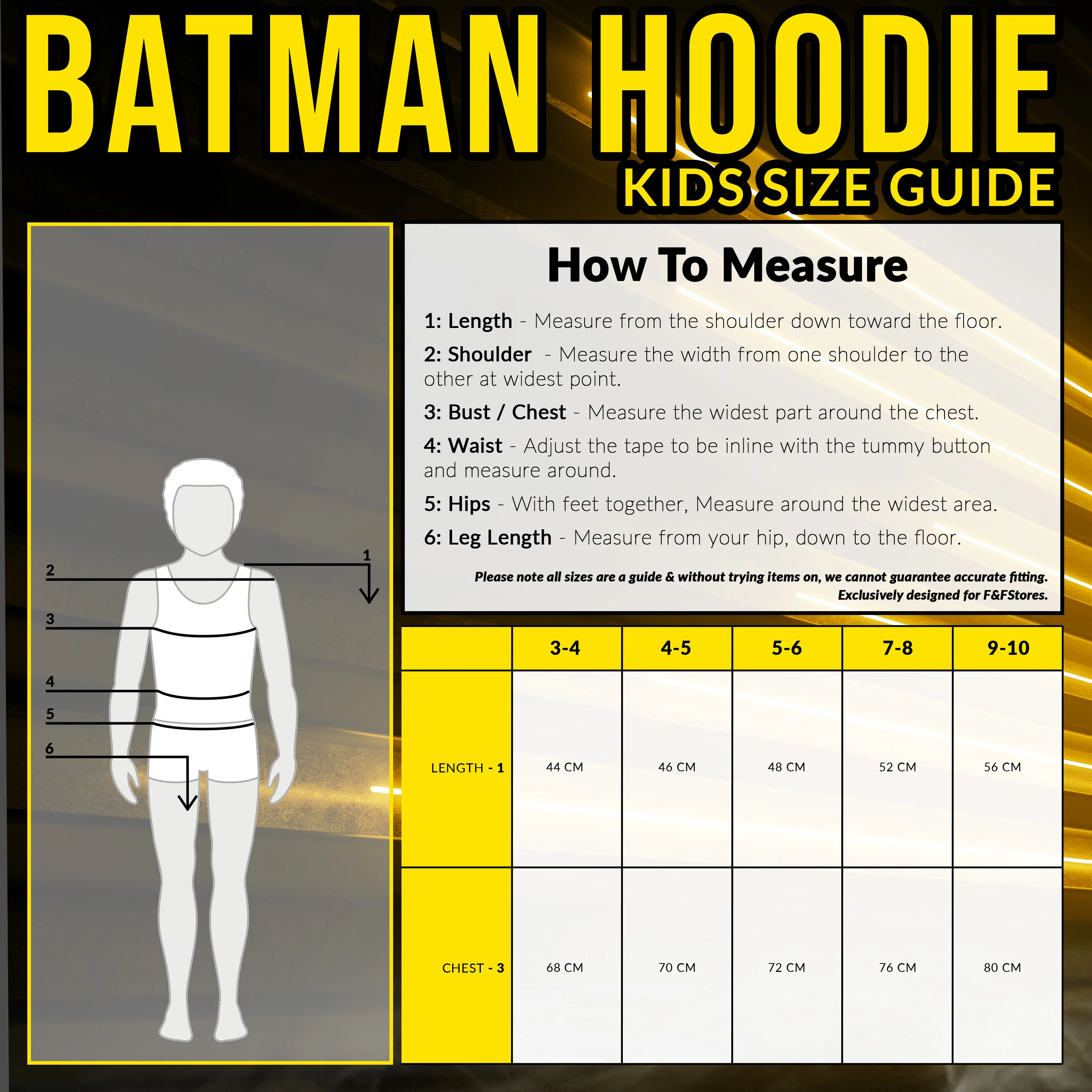 DC Comics Batman Hoodie for Kids - Superhero Boys' Hoodies - Image 7