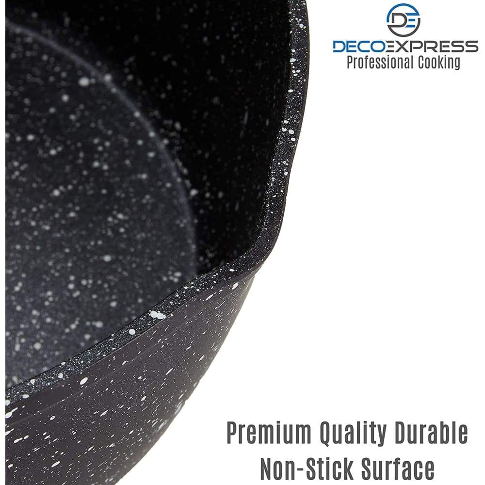 DecoExpress 20 cm High Performance Induction Pan Prime Quality Cookware Set - Image 3
