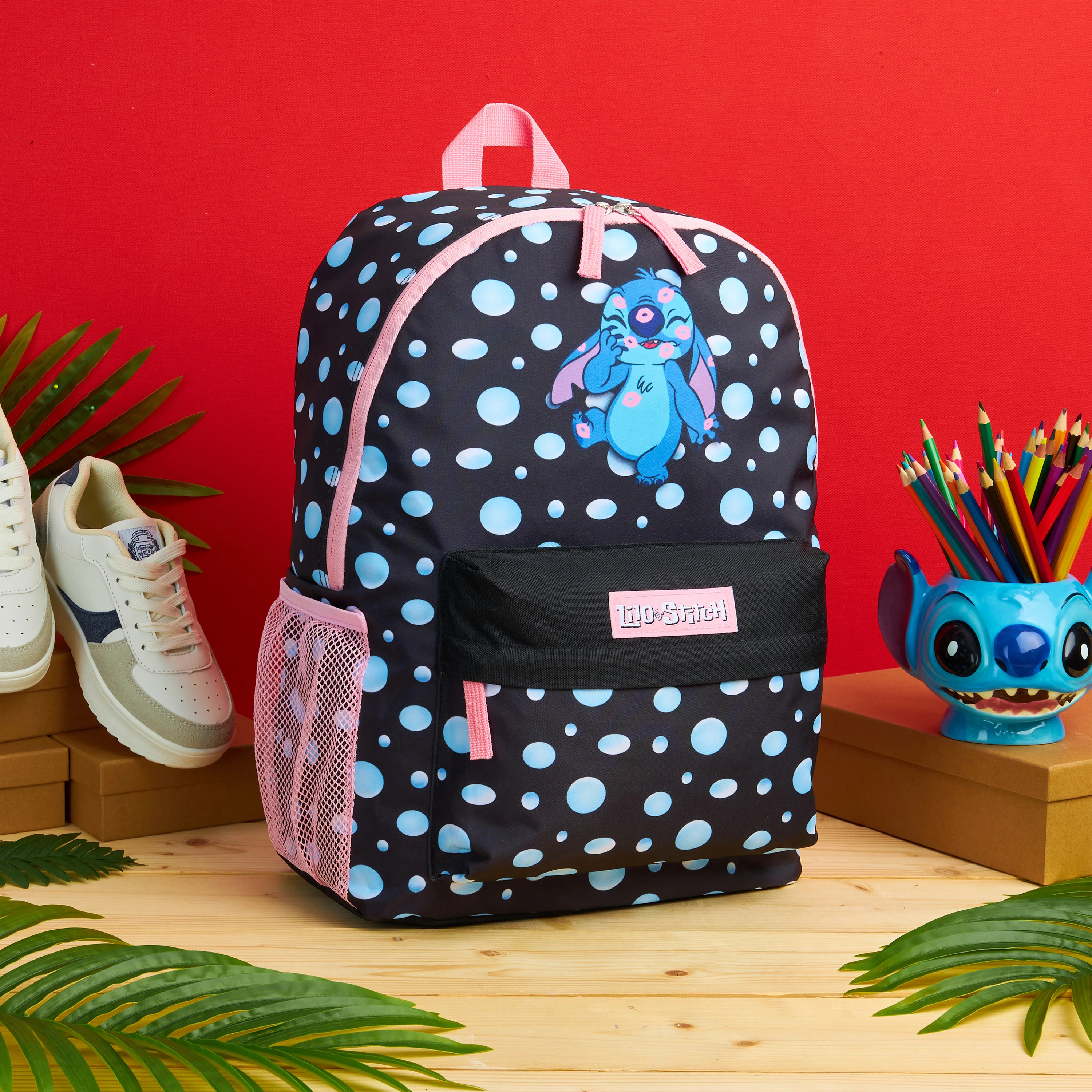 Disney Backpack for Girls, Stitch School Bags for Girls - Image 3