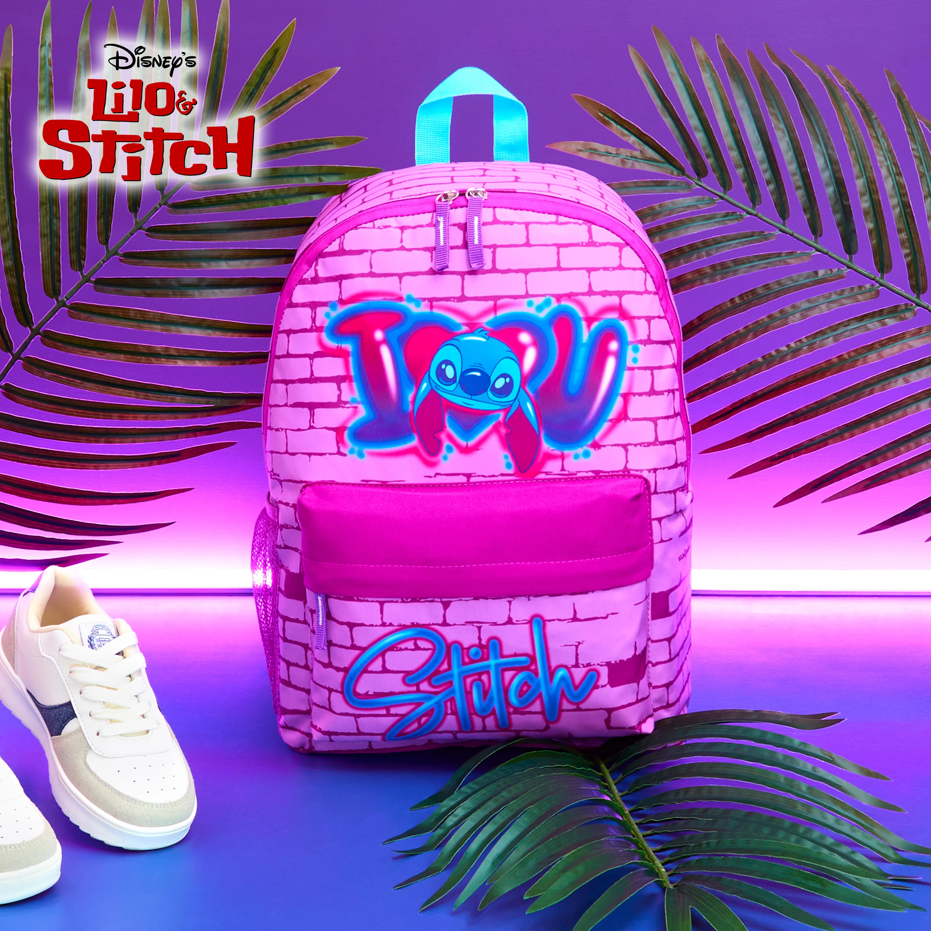 Disney Backpack for Girls, Stitch School Bags for Girls - Image 2