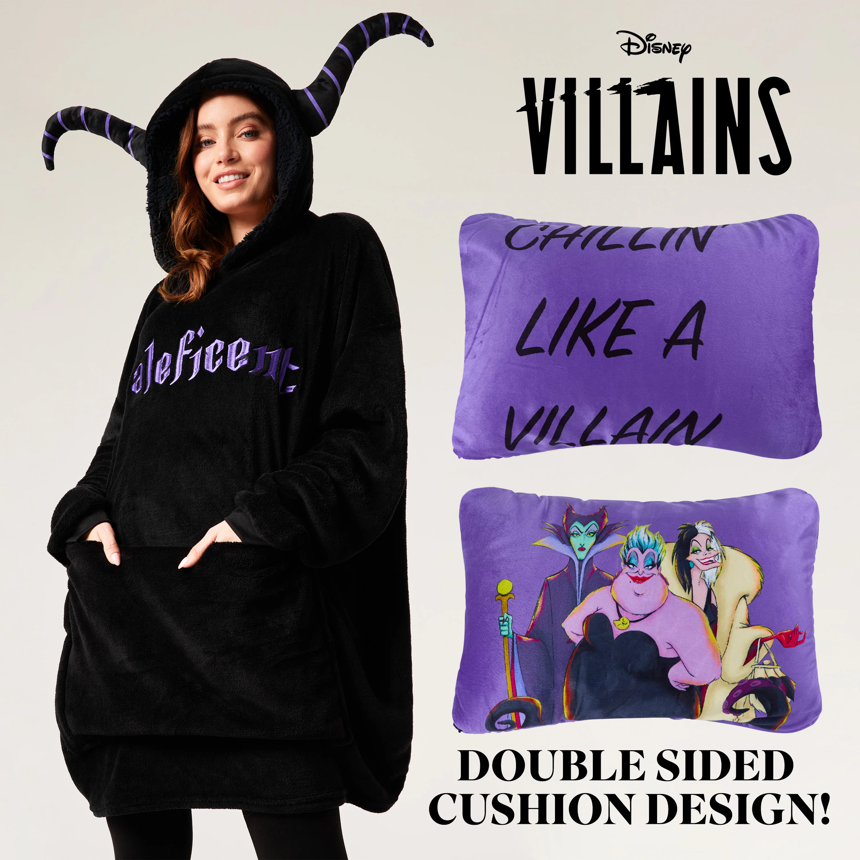 Disney Stitch Blanket Hoodie - Adults 2 in 1 Oversized Fleece Hoodie Baby Yoda Minnie Mouse - Stitch Gifts - Image 3