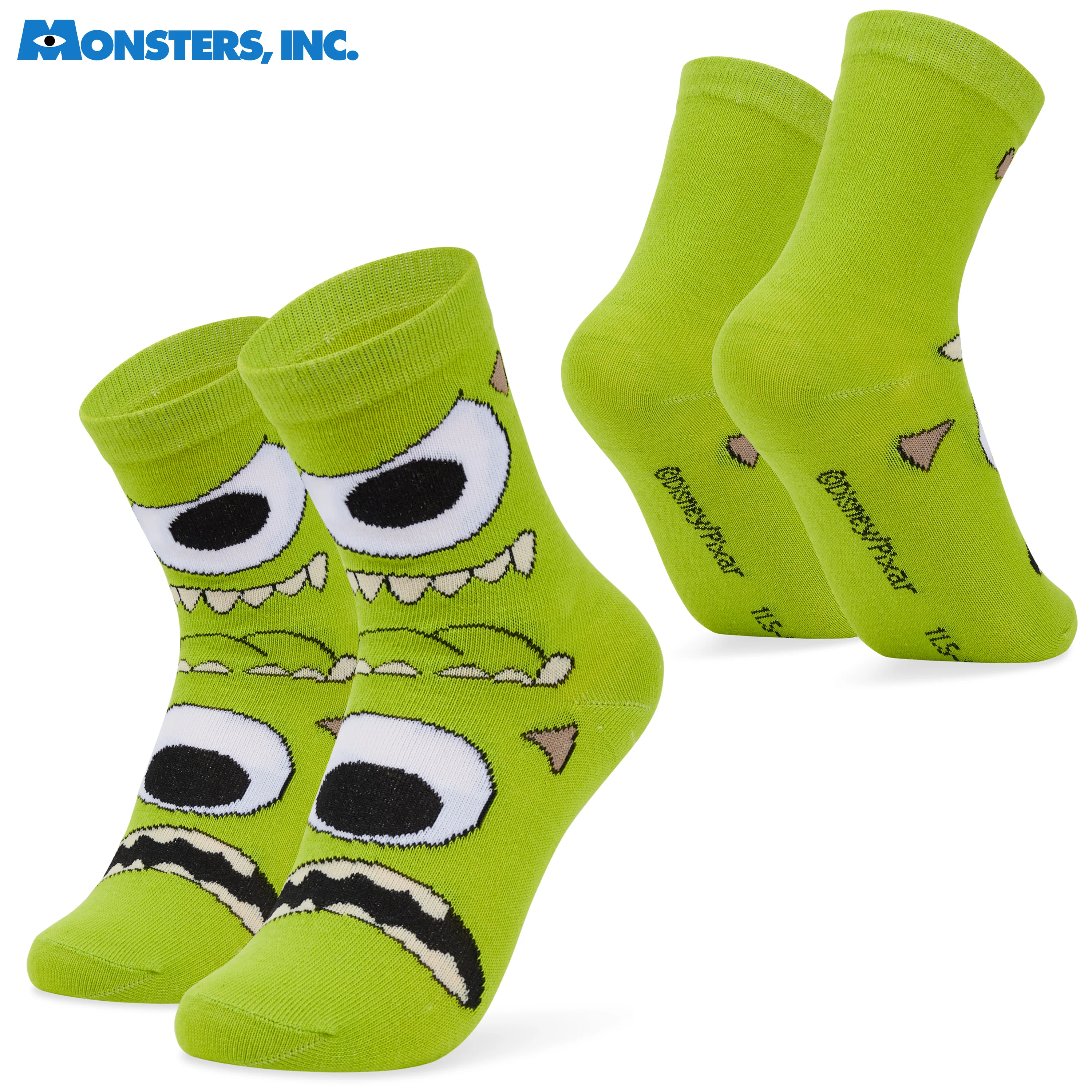 Disney Boys Socks Monsters Inc 5 Pack of Ankle Socks Size 11-6 Comfy Crew Socks for Kids Teenagers Boys Gifts - Image 3