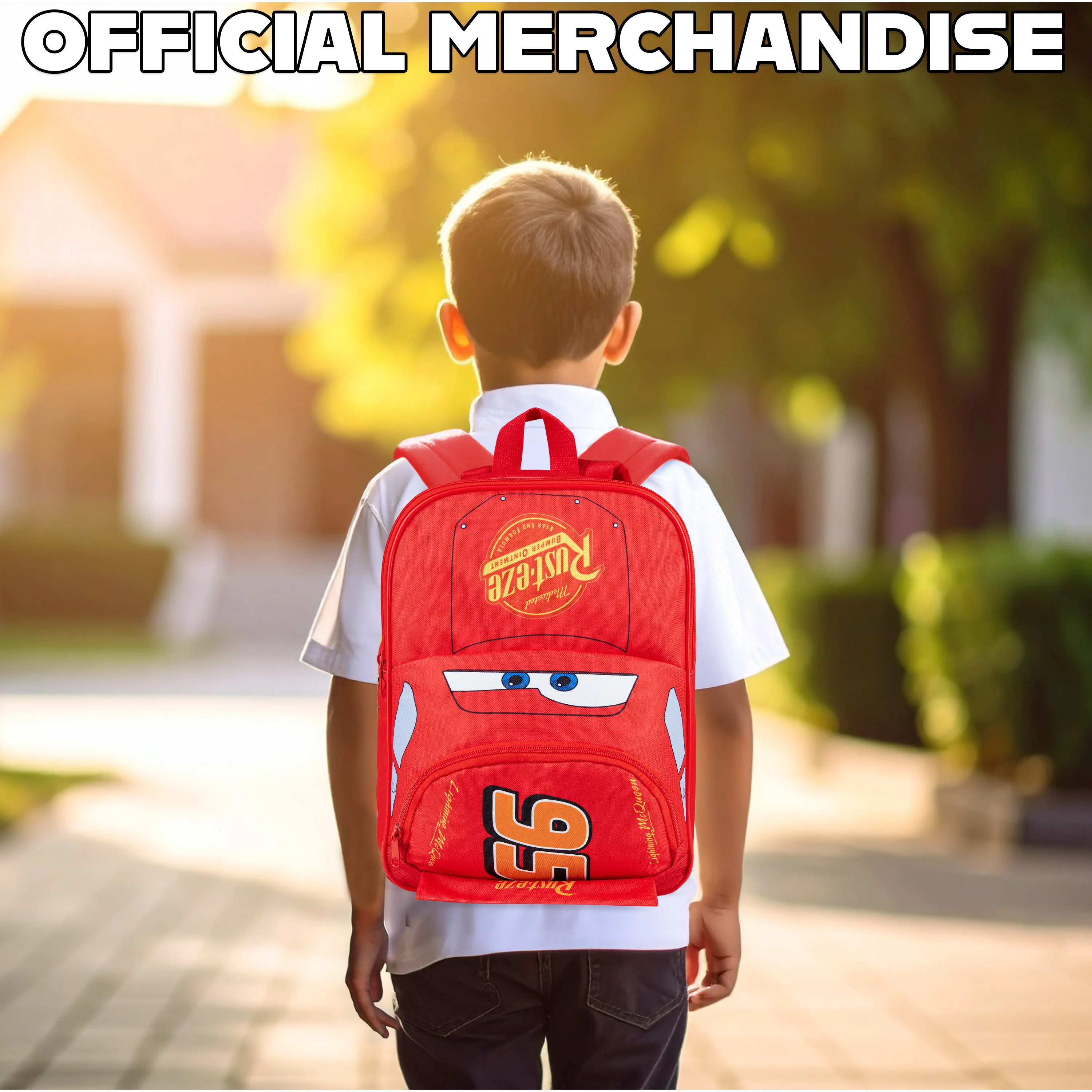 Disney Cars Backpack for Kids Rucksack for Nursery Preschool Lightning McQueen - Image 6