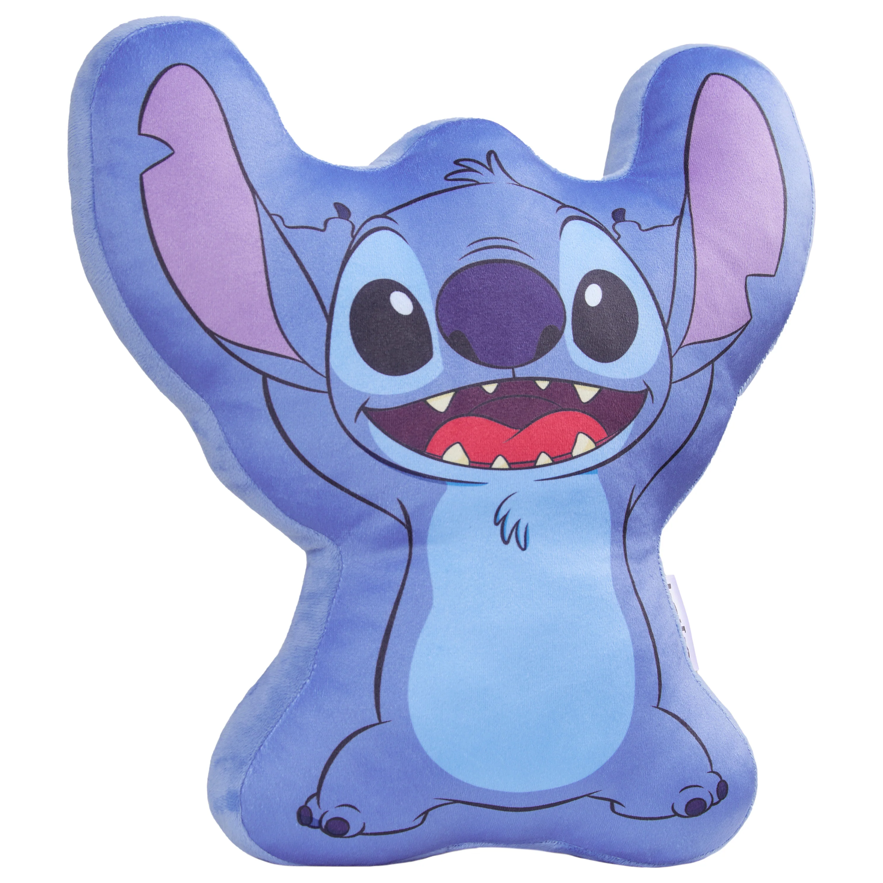 Disney Stitch 3D Plush Pillow Cushions for Bed, Kids Bedroom Accessories 35 x 33cm - Stitch Gifts (Blue) - Image 3