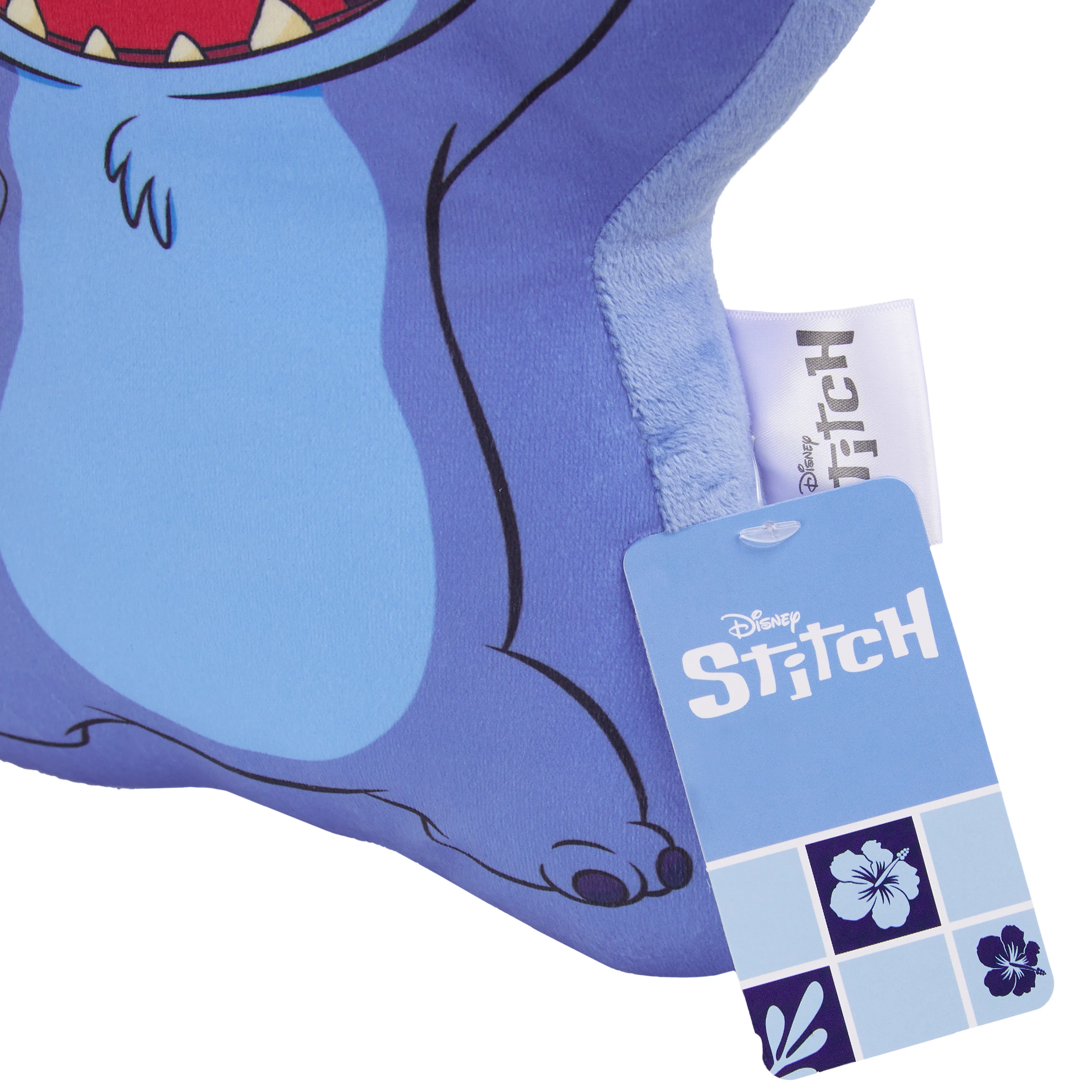 Disney Stitch 3D Plush Pillow Cushions for Bed, Kids Bedroom Accessories 35 x 33cm - Stitch Gifts (Blue) - Image 4