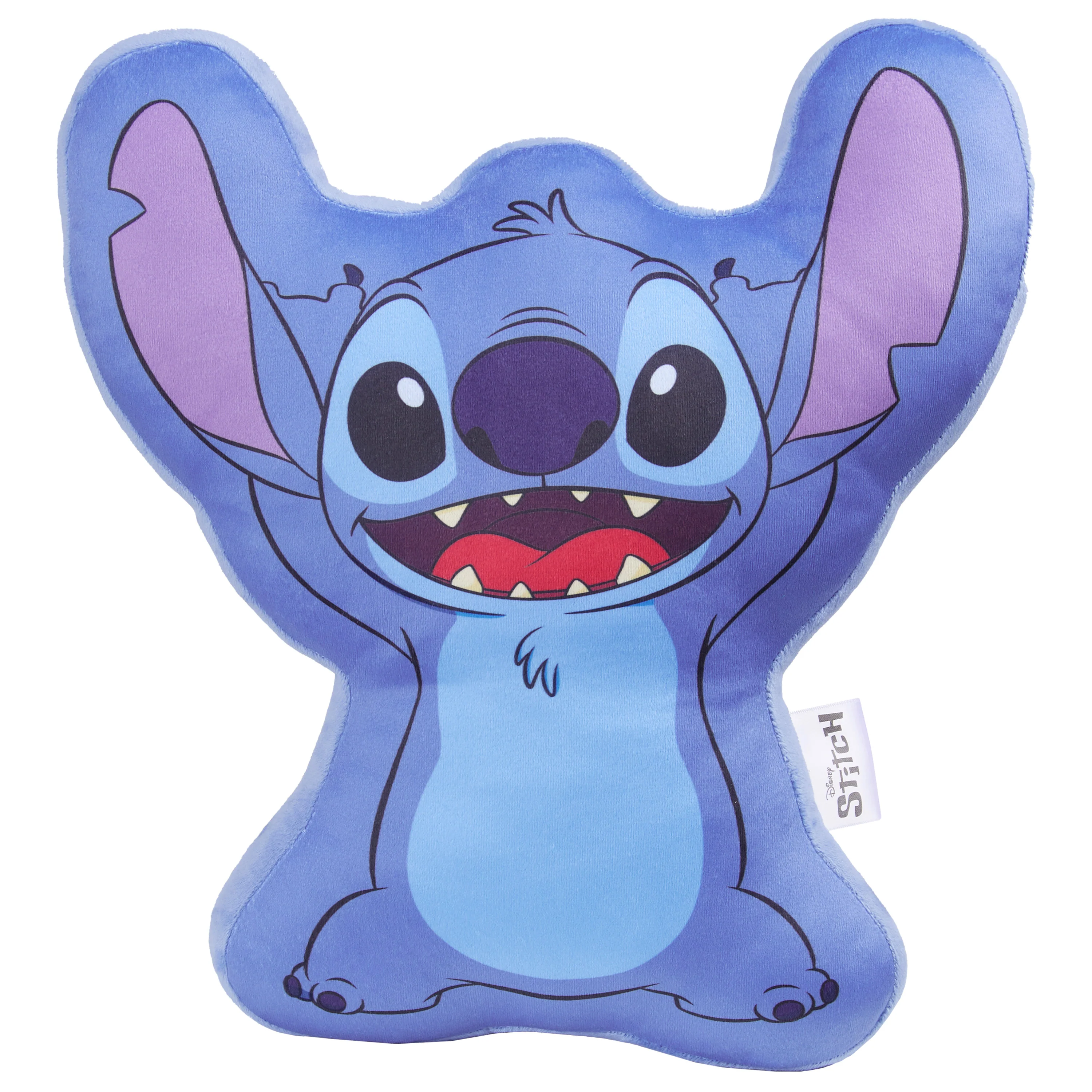 Disney Stitch 3D Plush Pillow Cushions for Bed, Kids Bedroom Accessories 35 x 33cm - Stitch Gifts (Blue) - Image 5