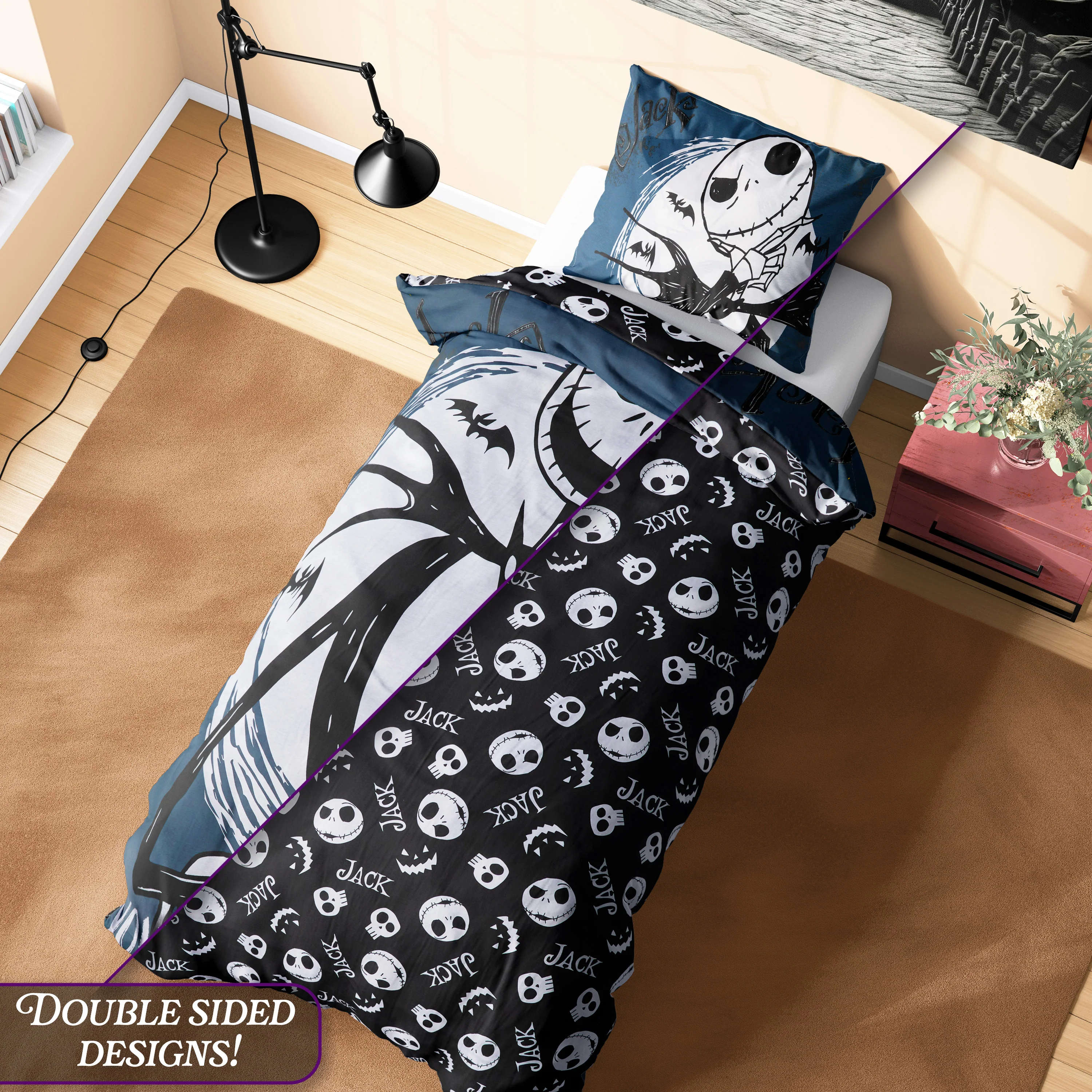 Disney Duvet Cover and Pillowcase Set Kids Teens Bedding Bedroom Accessories - Image 4