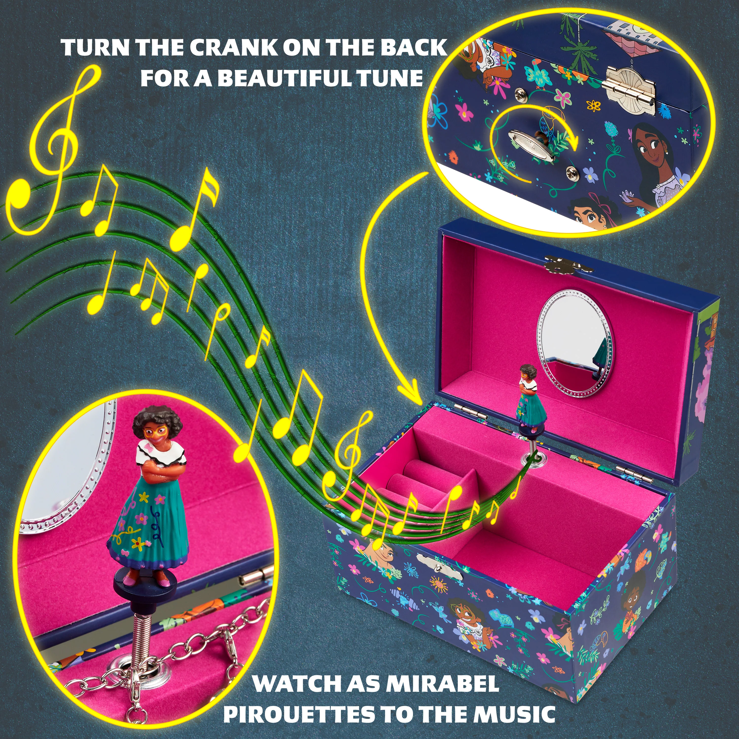Disney Encanto Musical Jewellery Box for Girls - Image 3