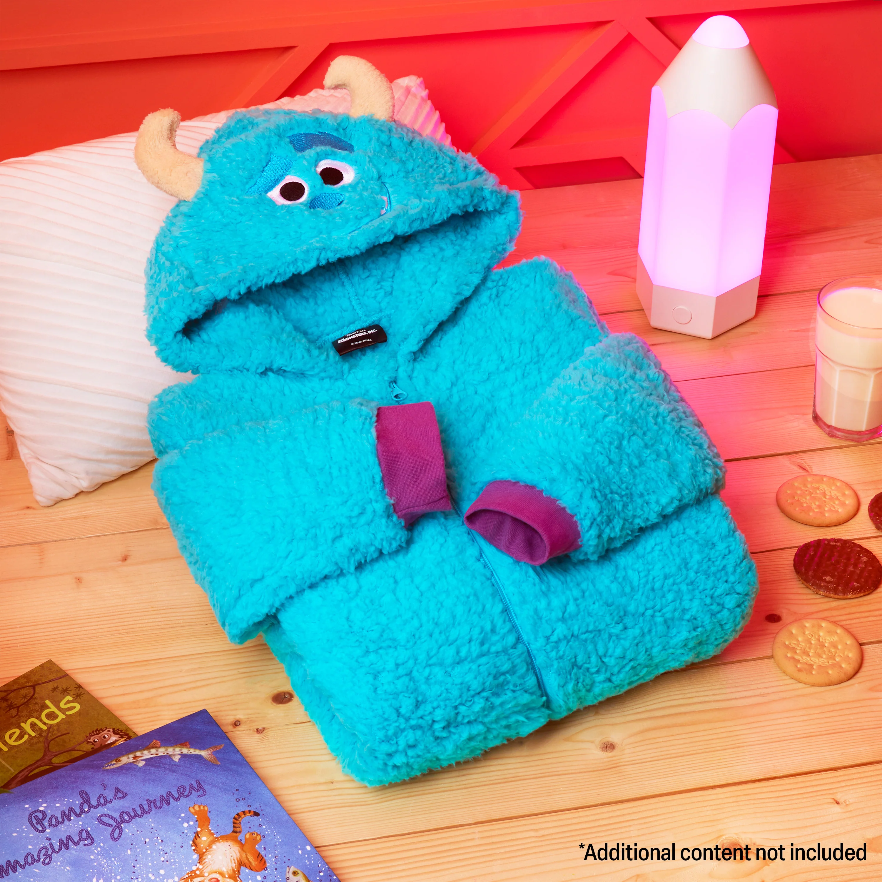 Disney Fleece Onesie for Kids - Turquoise Sully - Image 2