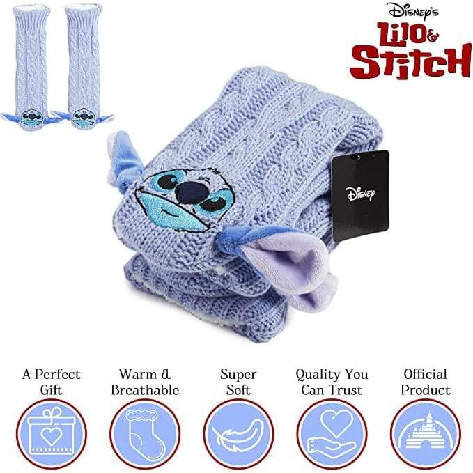 Disney Women's Slippers Socks Fluffy Slipper Socks - Image 5