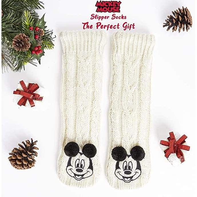 Disney Women's Slippers Socks Fluffy Slipper Socks - Image 6