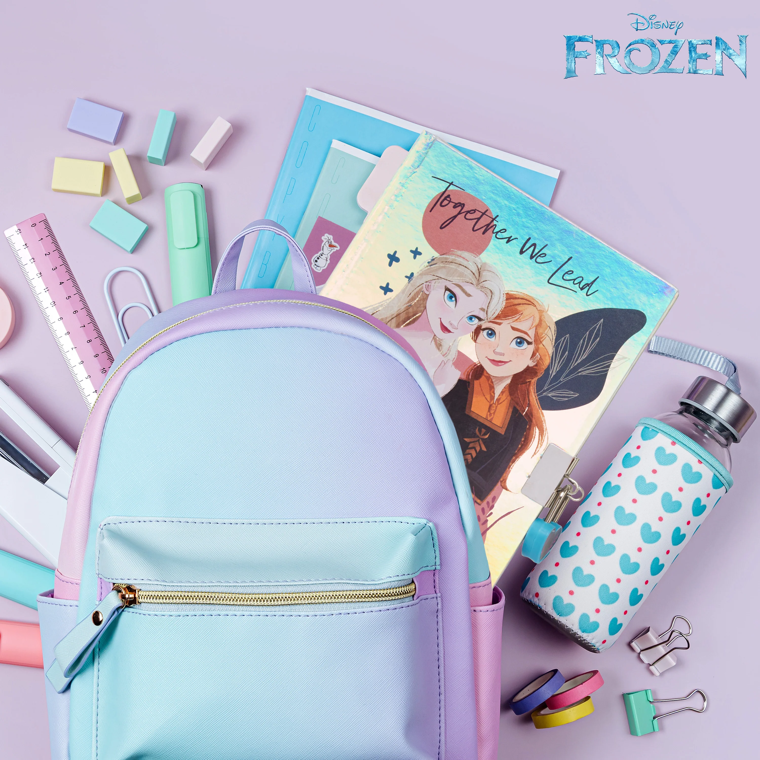 Disney Frozen Diary for Girls - Girls Diary with Lock, UV Invisible Ink Pen and Stickers Sheet - Image 2