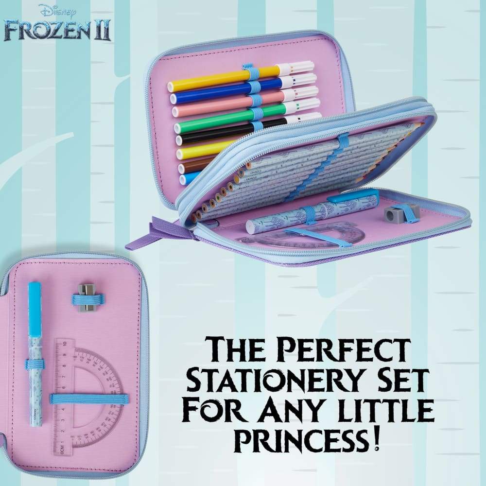 Disney Frozen Filled Pencil Cases with Frozen Stationary Supplies for Girls - Image 5