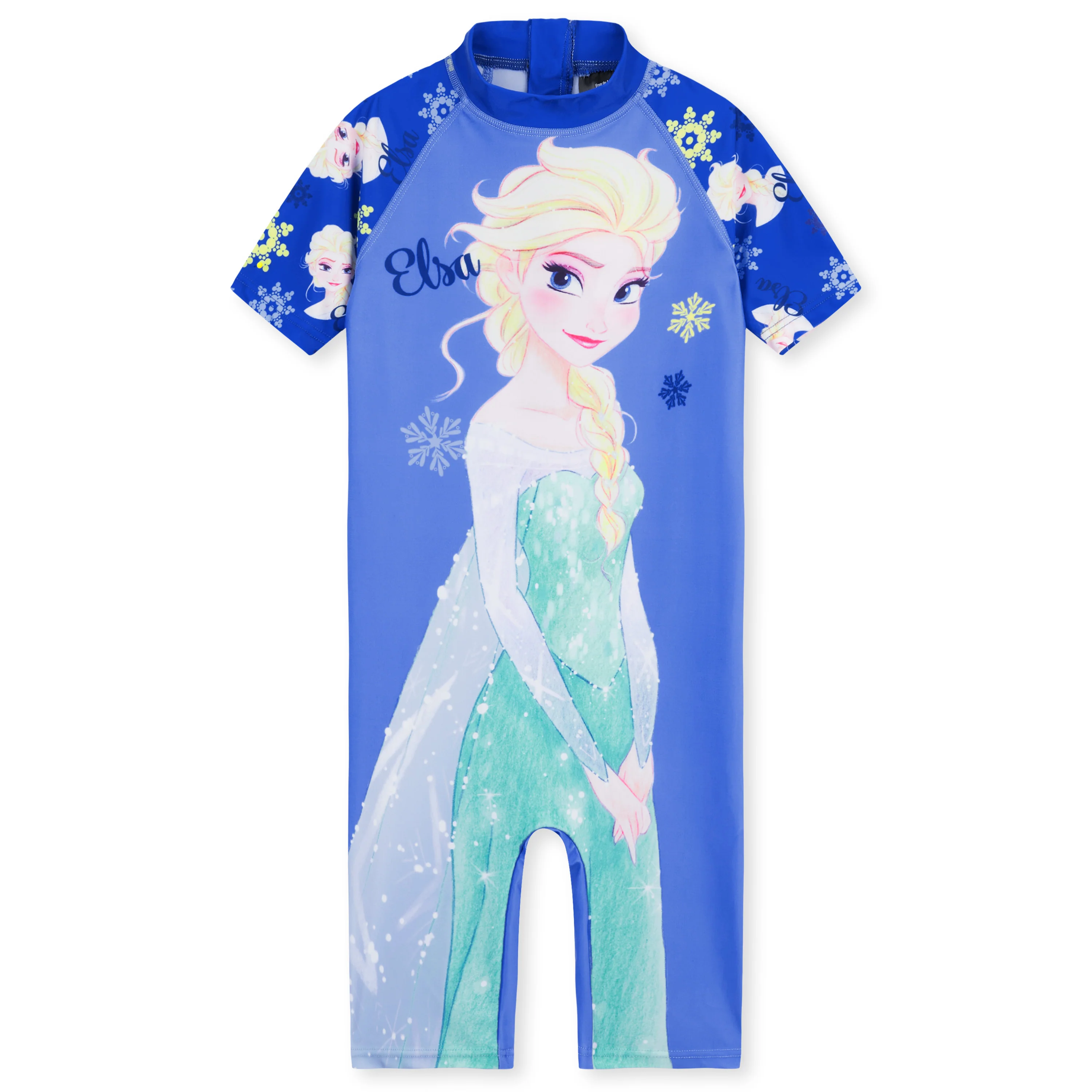 Disney Frozen Girls Swimming Costume Full Swimsuit