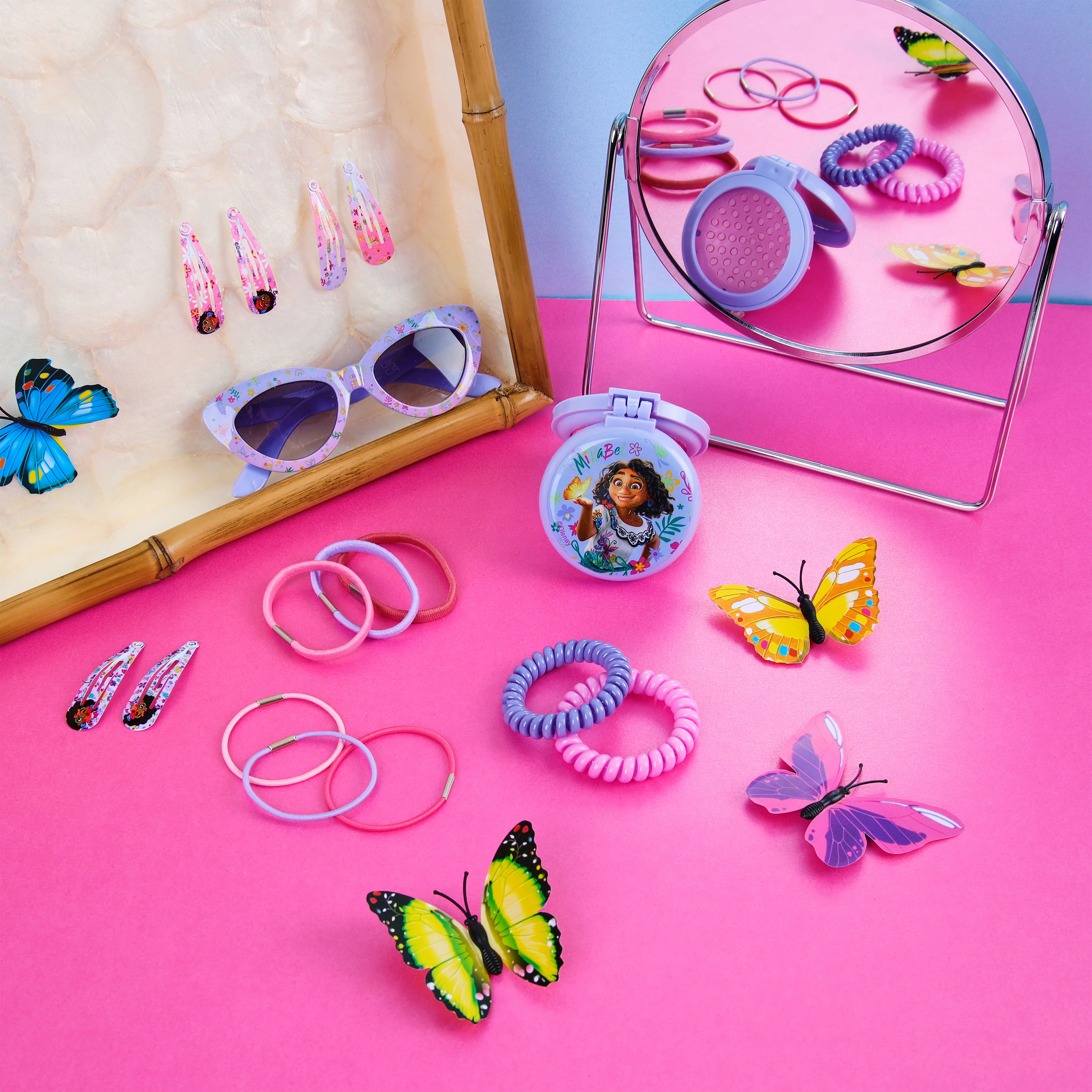 Disney Girls Handbag with Encanto Hair Accessories & Sunglasses - Image 3