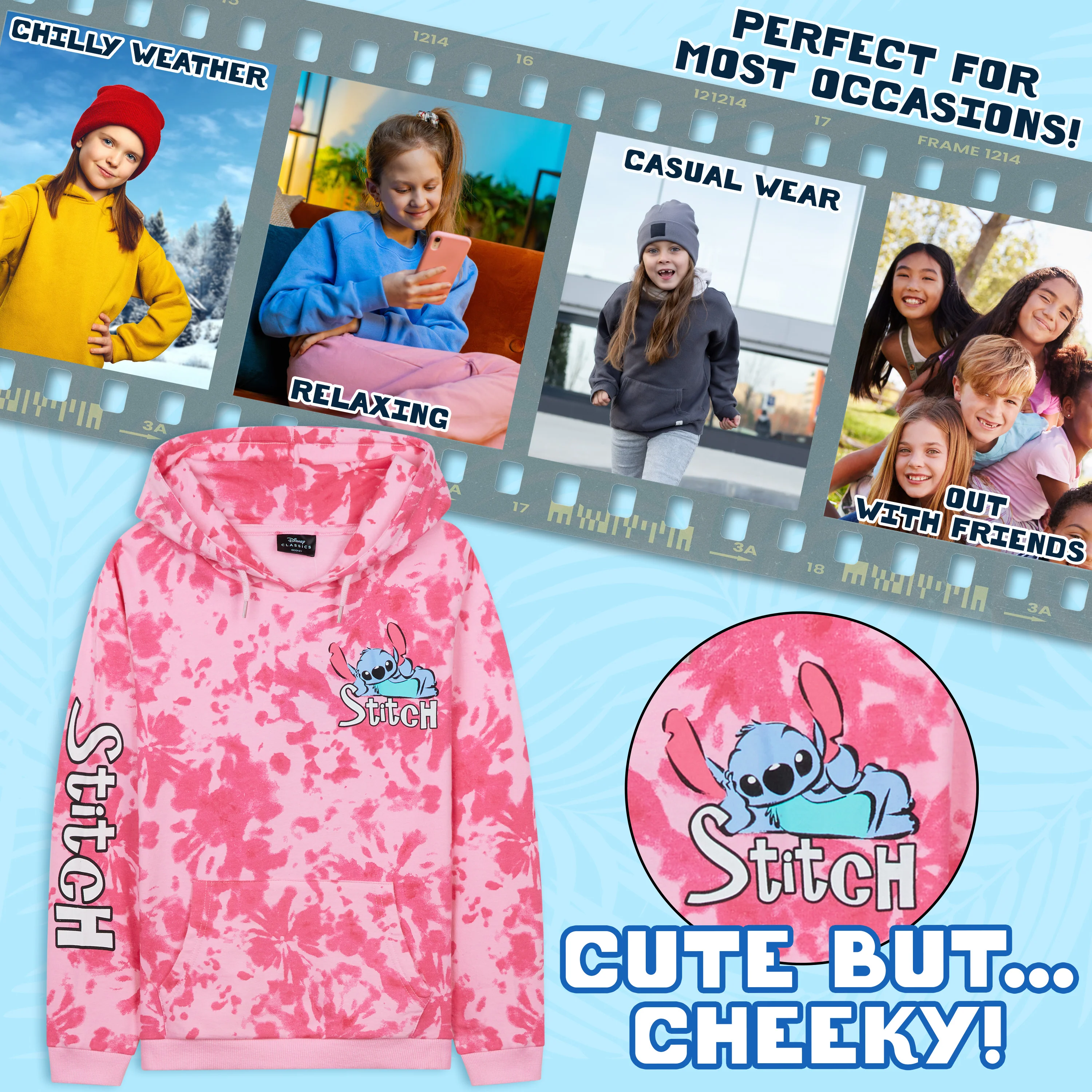 Disney Girls Hoodie, Soft Hooded Sweatshirt for Kids and Teenagers - Girls Gifts - Image 3