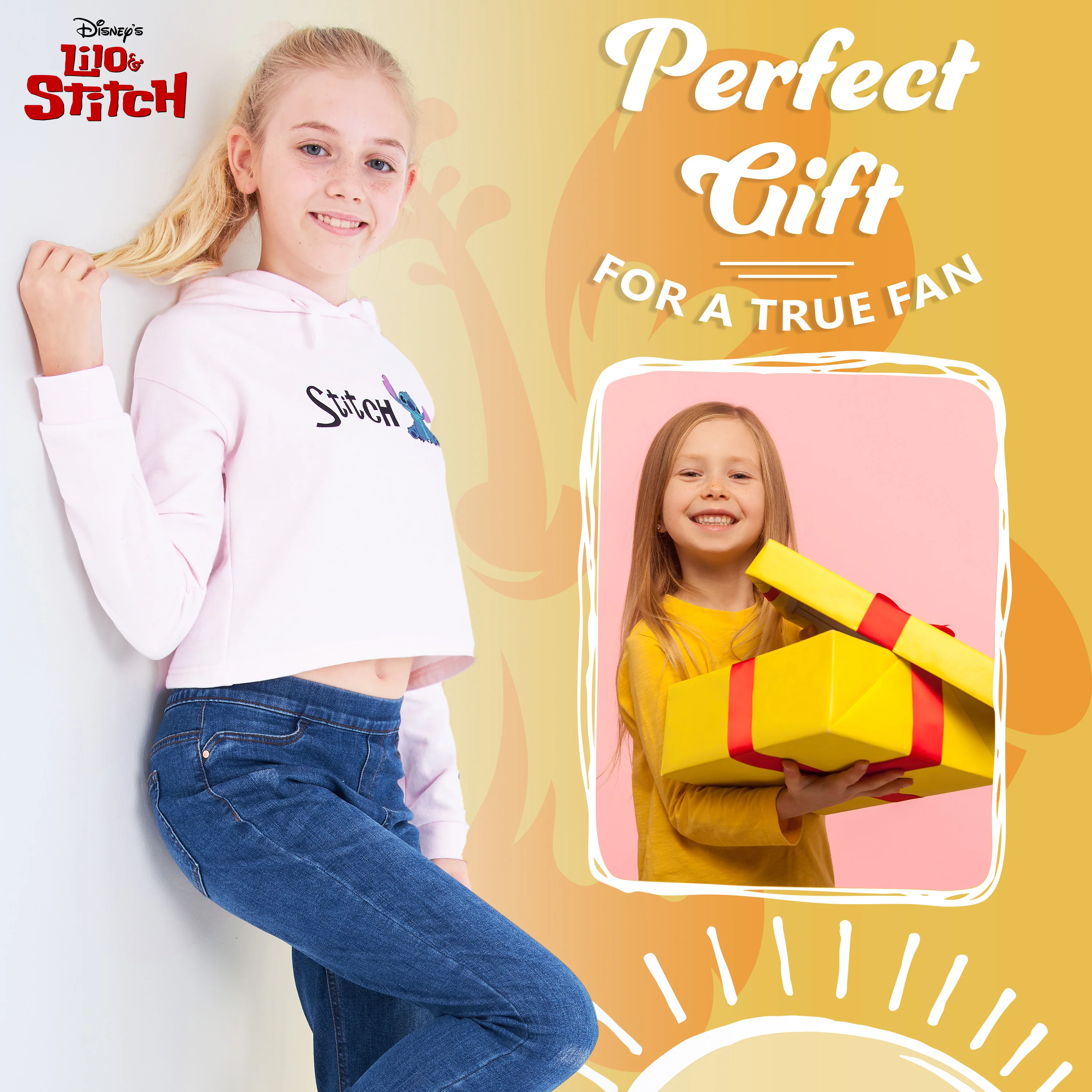Disney Hoodie for Girls, Stitch Sweatshirt, Fashion Top for Girls and Teens, Stitch Gifts - Image 2