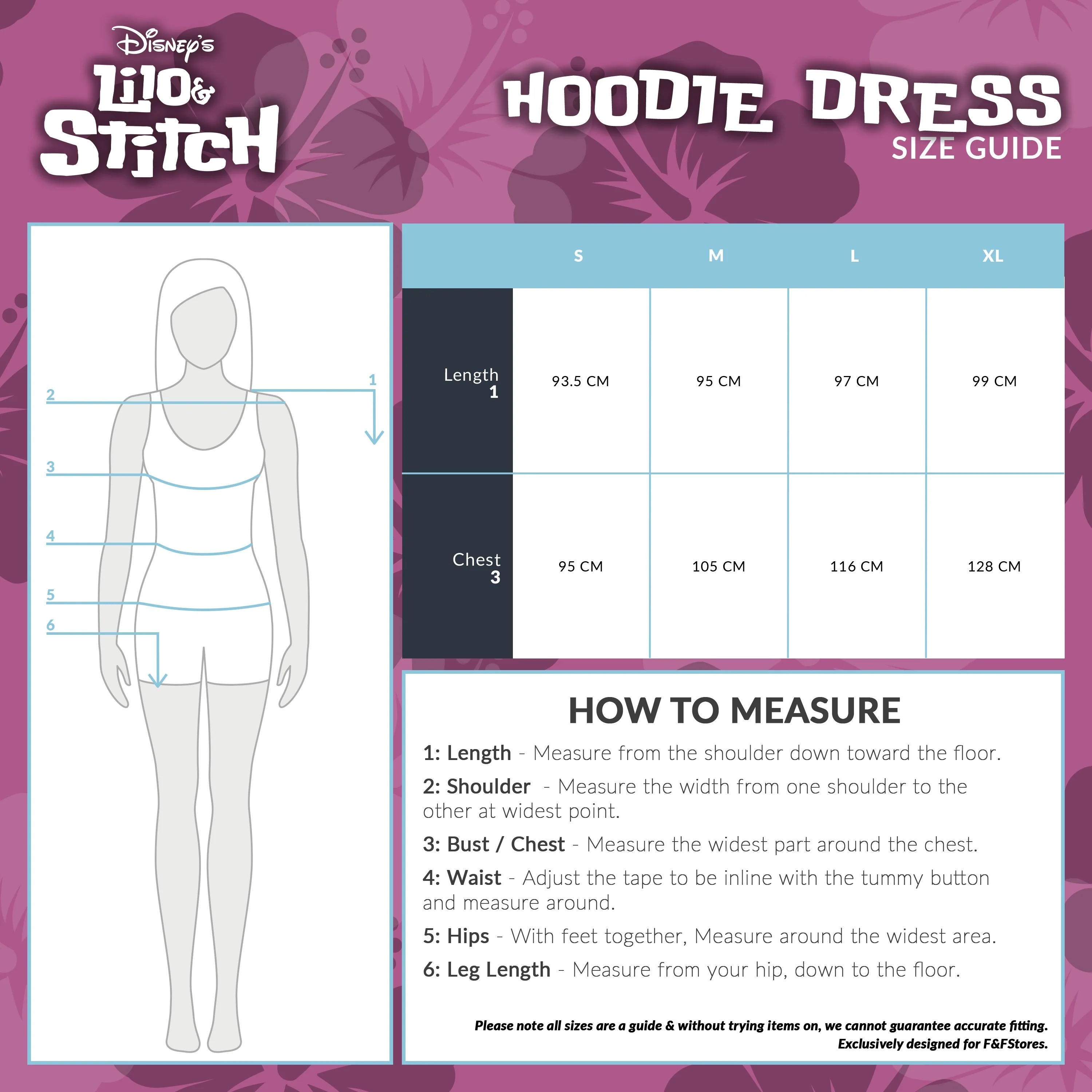 Disney Jumper Dresses for Women, Ladies Sweatshirt Dress, Stitch Gifts - Image 5