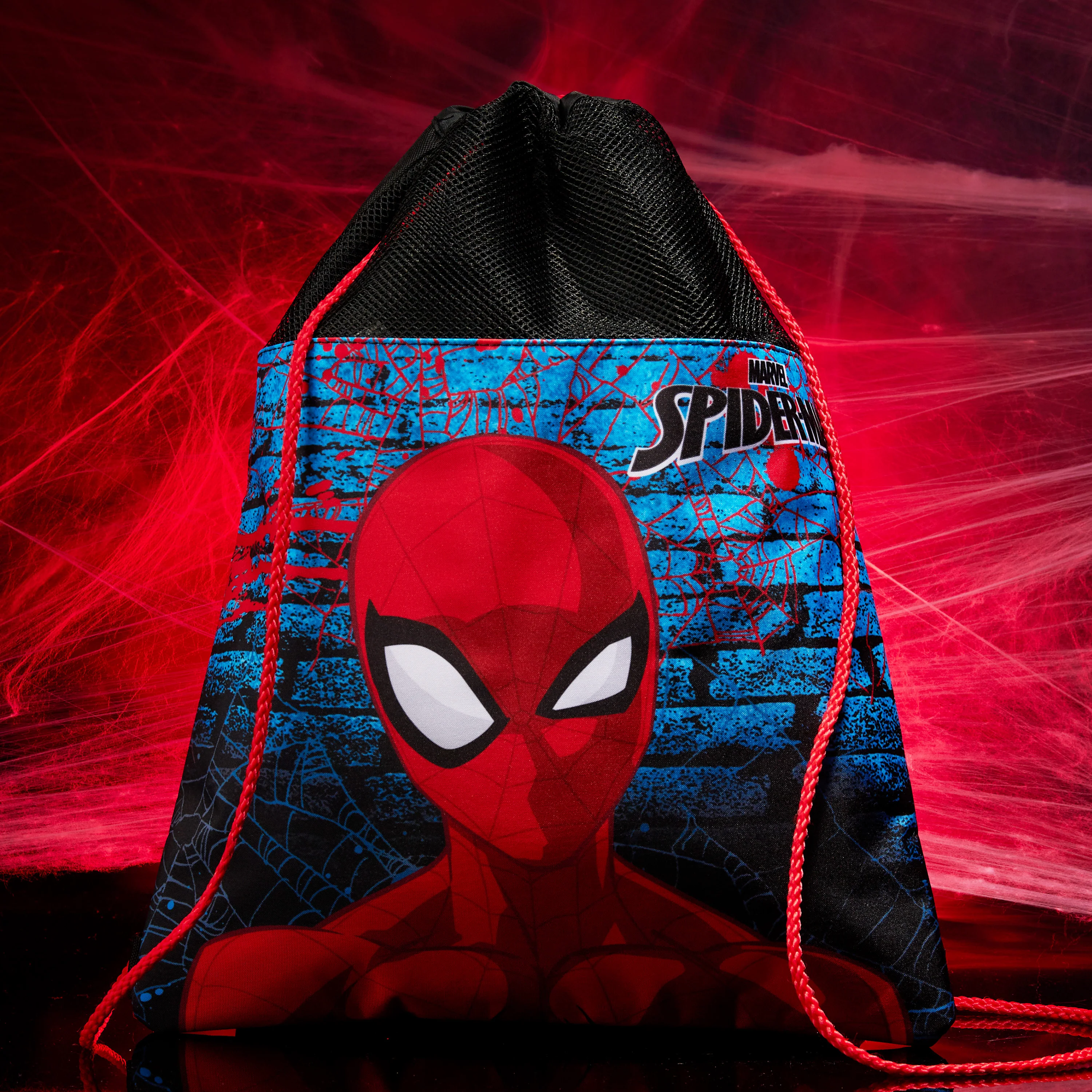 Disney Kids Drawstring Bags - Swimming Bag, School PE Bag - Spiderman - Image 2