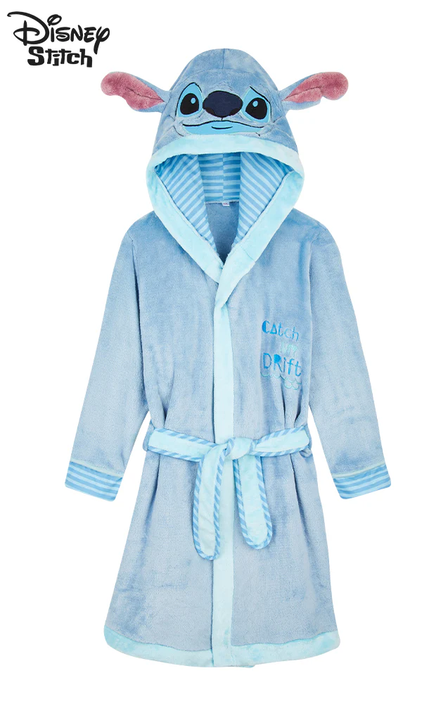 Disney Kids Dressing Gown, Lilo and Stitch, Lion King, Mickey Robe Girls Boys, Gifts - Image 7
