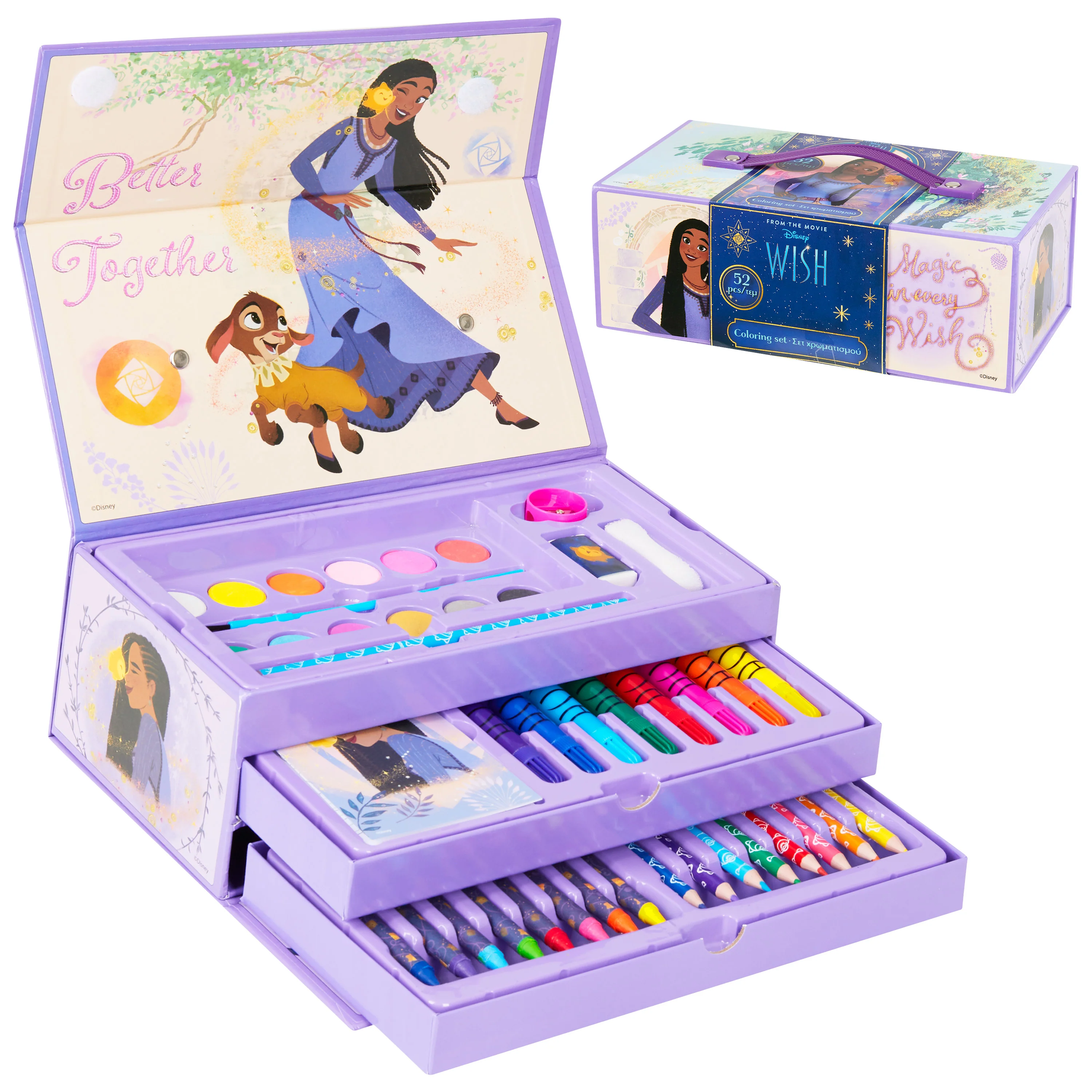 Disney Kids Painting Sets Art Supply Sets - WISH