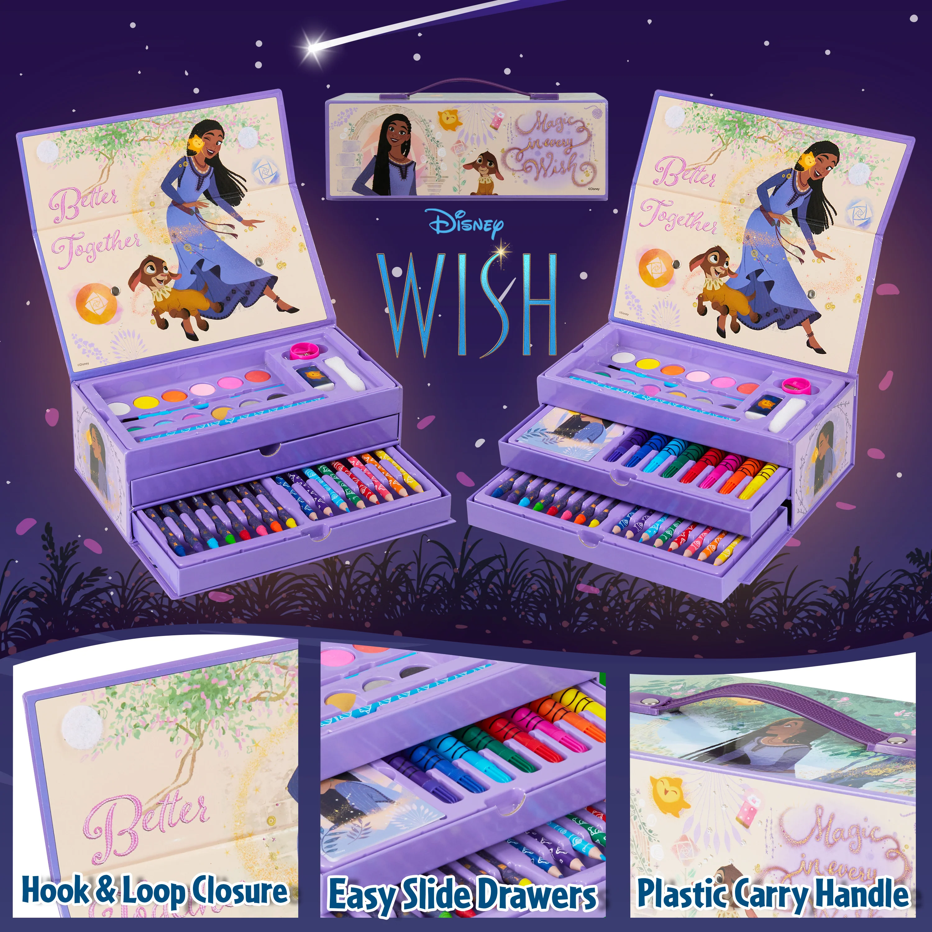 Disney Kids Painting Sets Art Supply Sets - WISH - Image 4