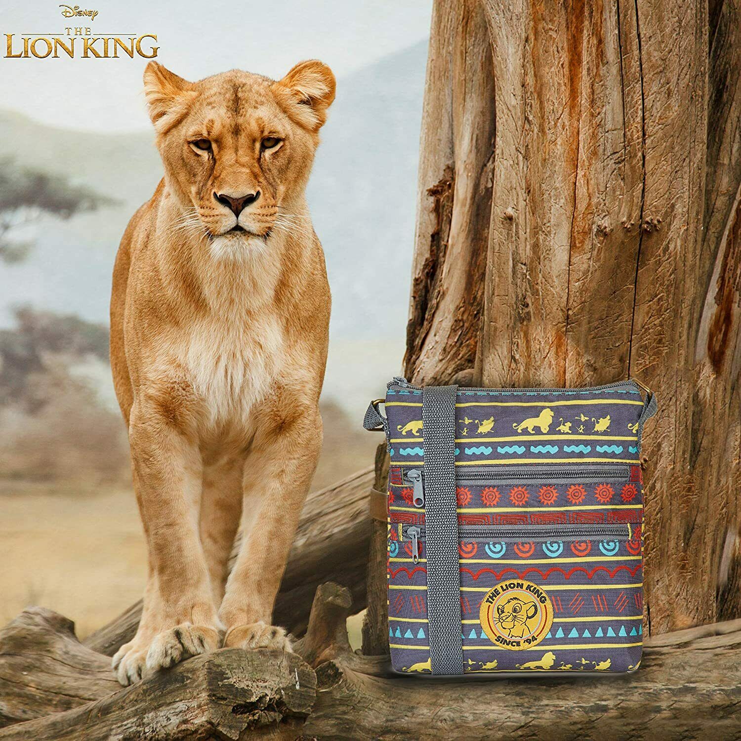 Disney Lion King Bag, Cross Body Bag For Girls And Women, Mini Messenger Bag, Ladies Small Shoulder Bag With Adjustable Crossbody Strap, Ladies Handbags, Gifts For Her - Image 6