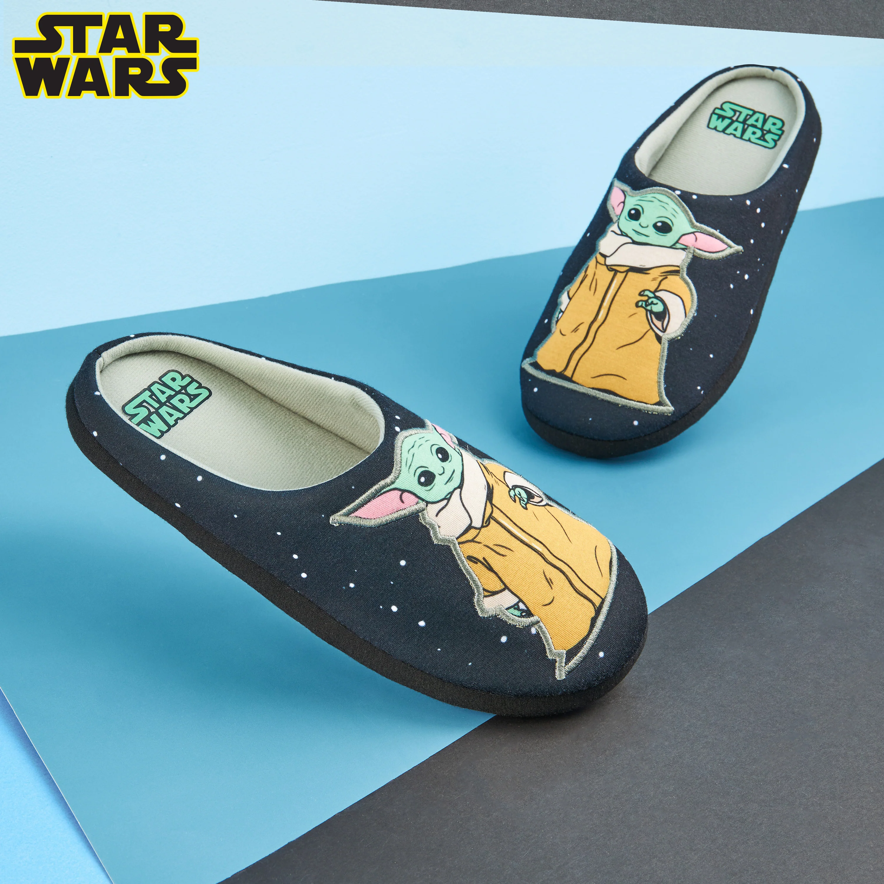 Disney Men's Slippers - Baby Yoda House Shoes - Image 3